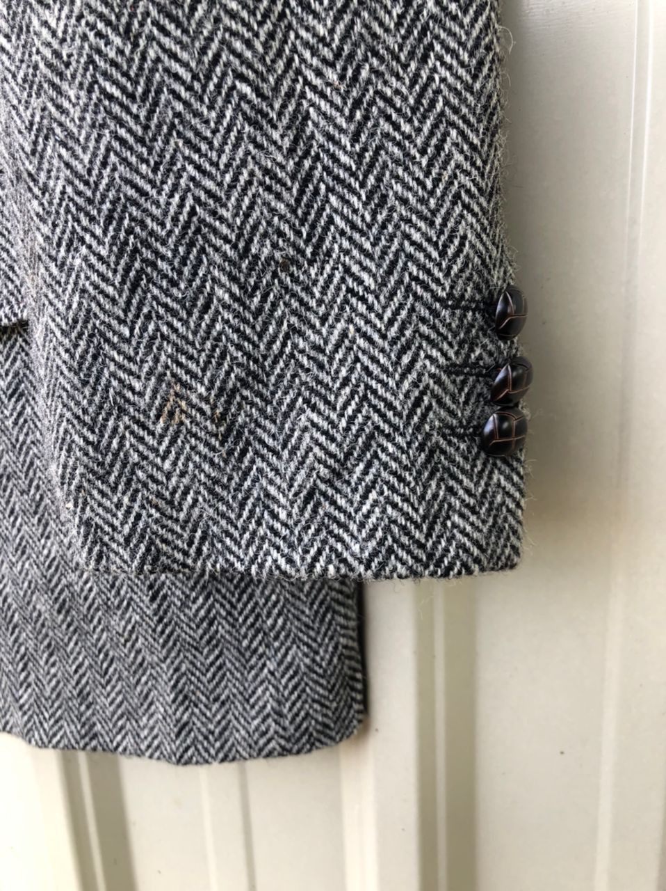 Harris Tweed × Vintage Vintage Harris Tweed Wool Blazer Jacket Size US L / EU 52-54 / 3 - 7 Thumbnail