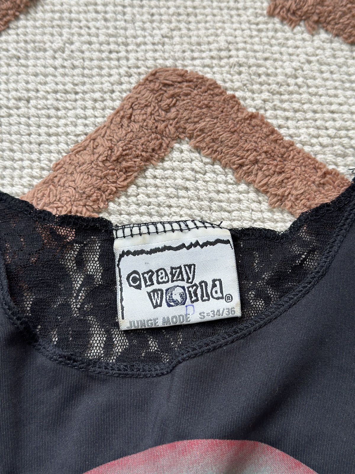 Vintage VINTAGE AVANT GARDE SHOW GIRL Y2K TANK TOP Size S / US 4 / IT 40 - 5 Thumbnail