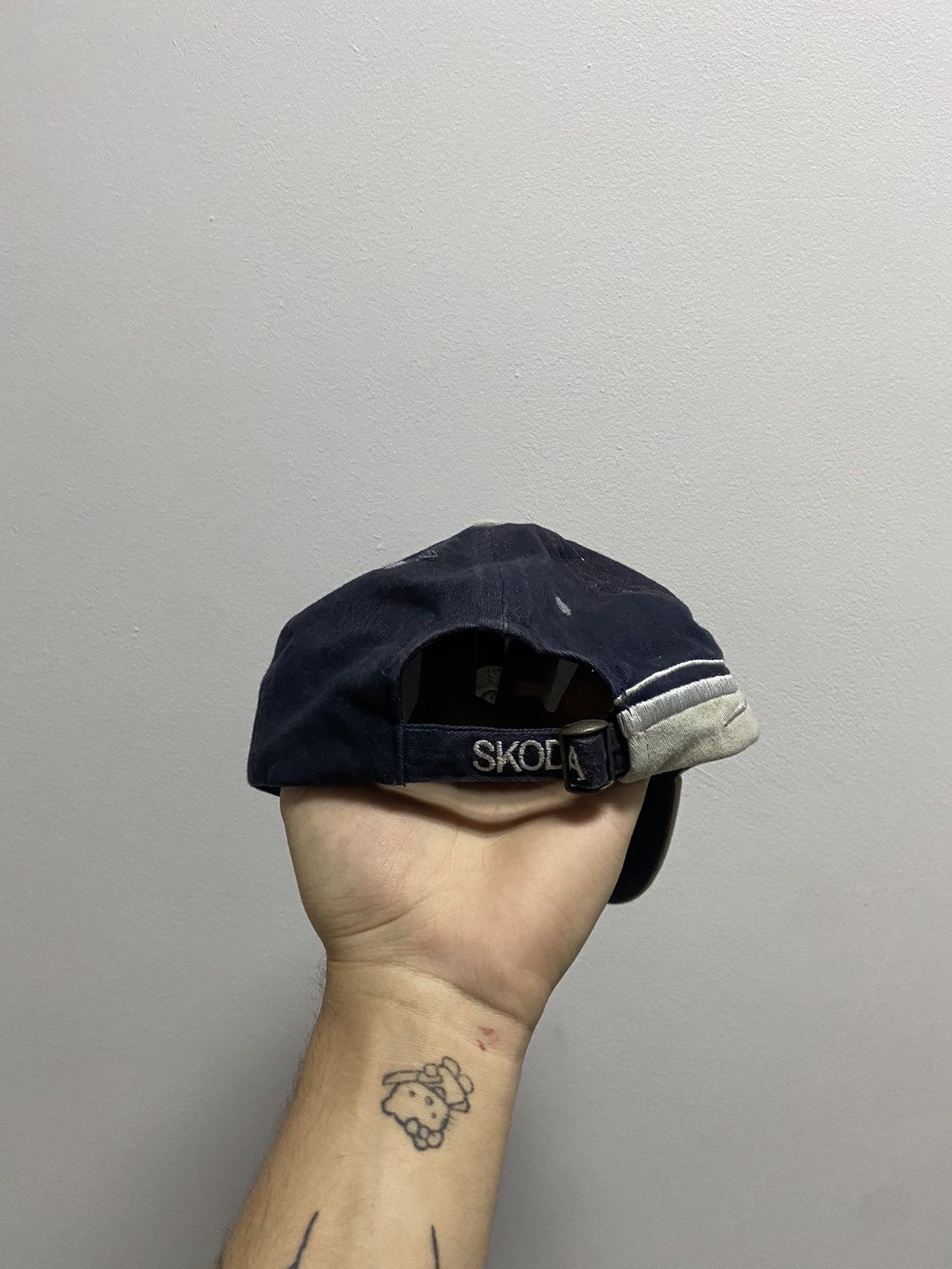 Vintage Skoda Cap Vintage Center Logo Skate racing Size ONE SIZE - 4 Thumbnail