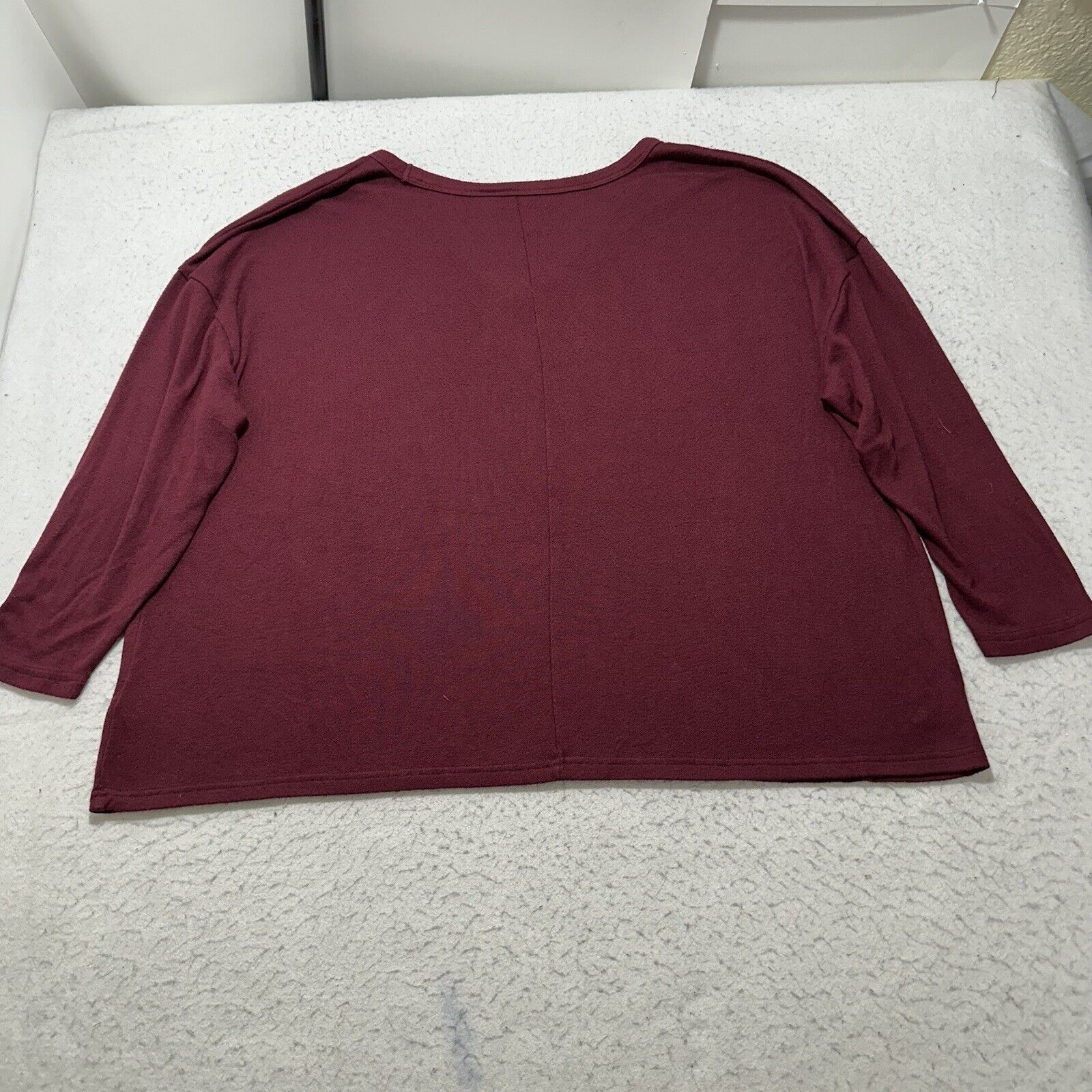 Old Navy Old Navy XXL V-Neck Sweater Burgundy / Maroon Pullover Size XXL / US 16-18 / IT 52-54 - 9 Thumbnail
