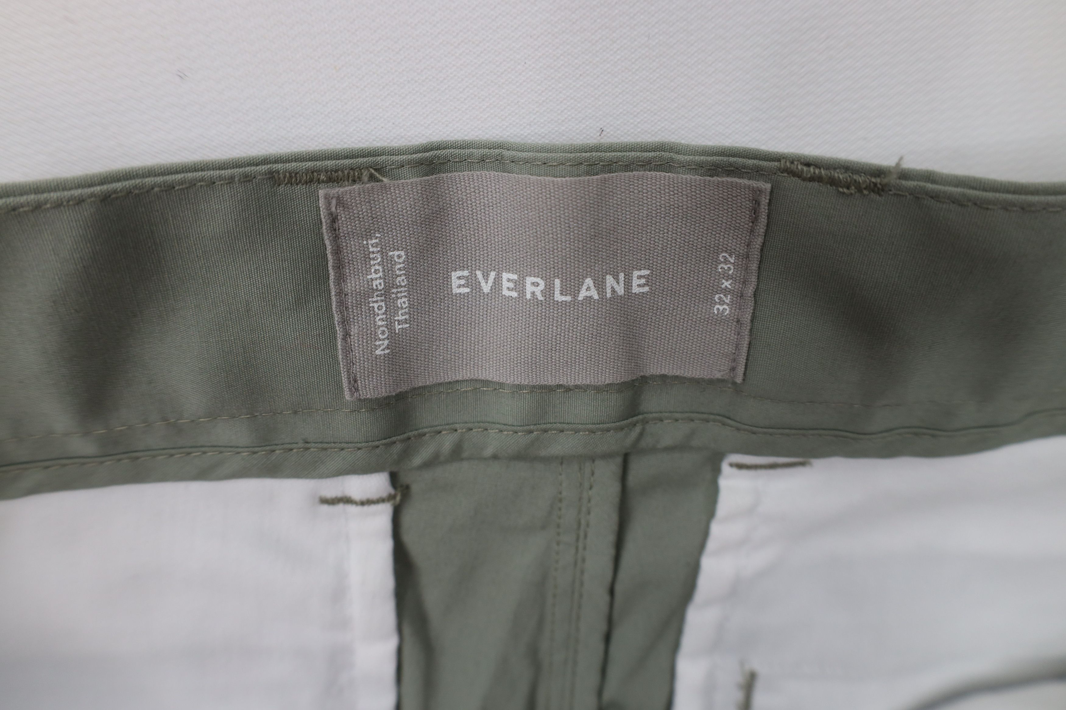 Everlane Everlane Stretch Front The Air Chino Pants Light Sage Green Size US 32 / EU 48 - 6 Thumbnail