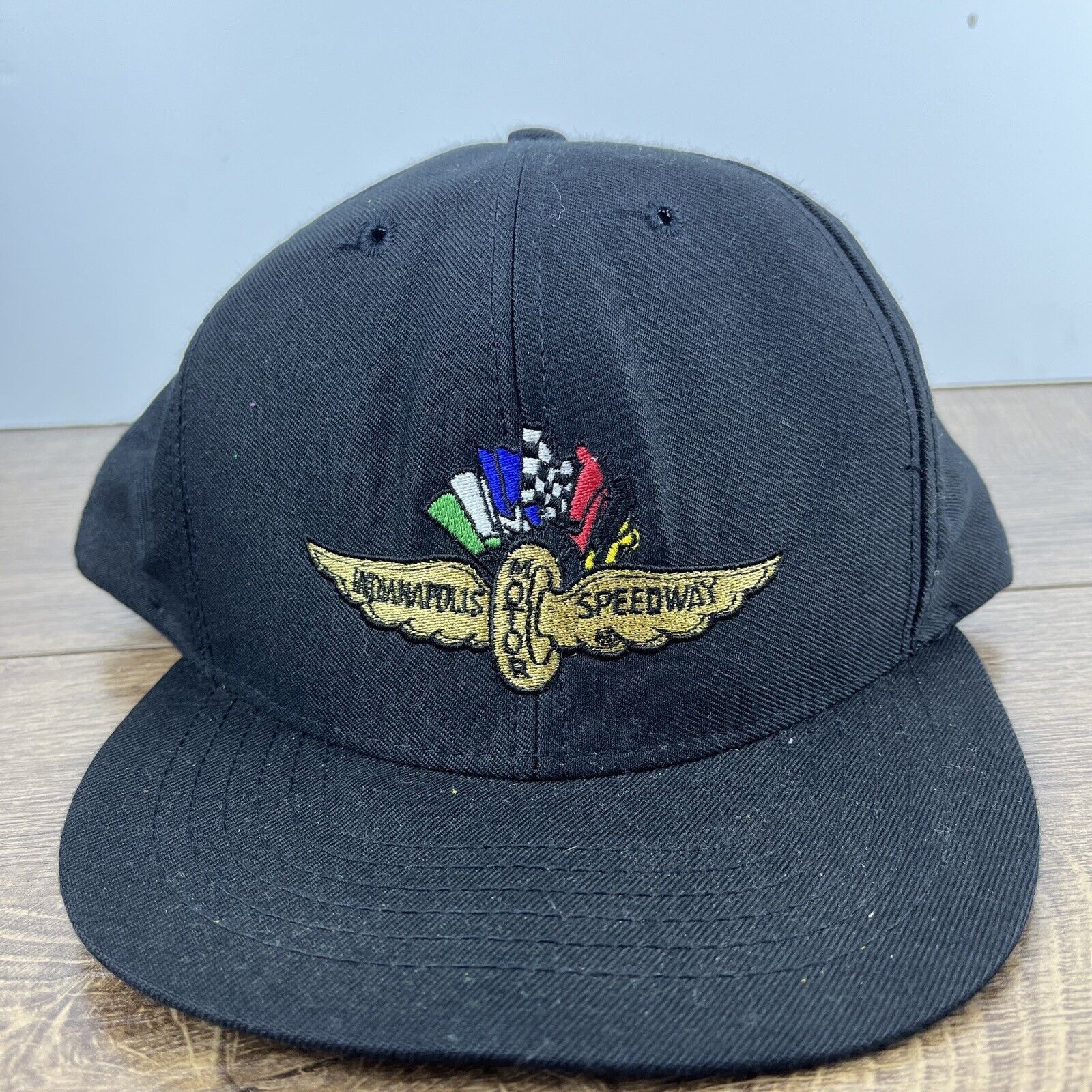 Other Indianapolis Motor Speedway Black Hat Snapback Adjustable Ad Size ONE SIZE - 1 Thumbnail