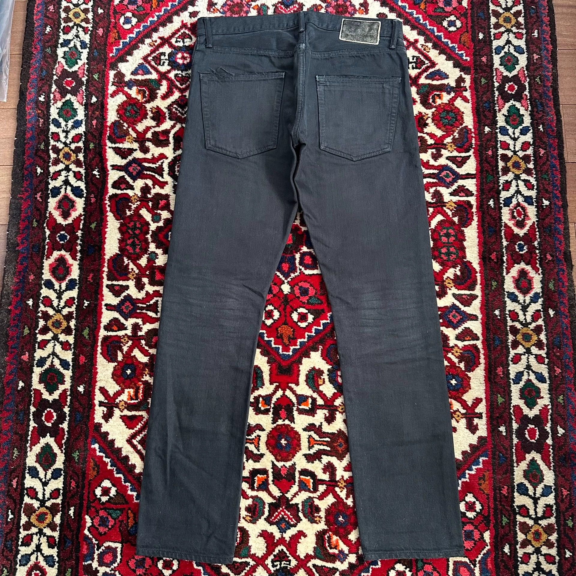 Visvim Visvim 20ss 12D17 W34L30 Black Destroyed Journeyman Dye Size US 34 / EU 50 - 2 Thumbnail