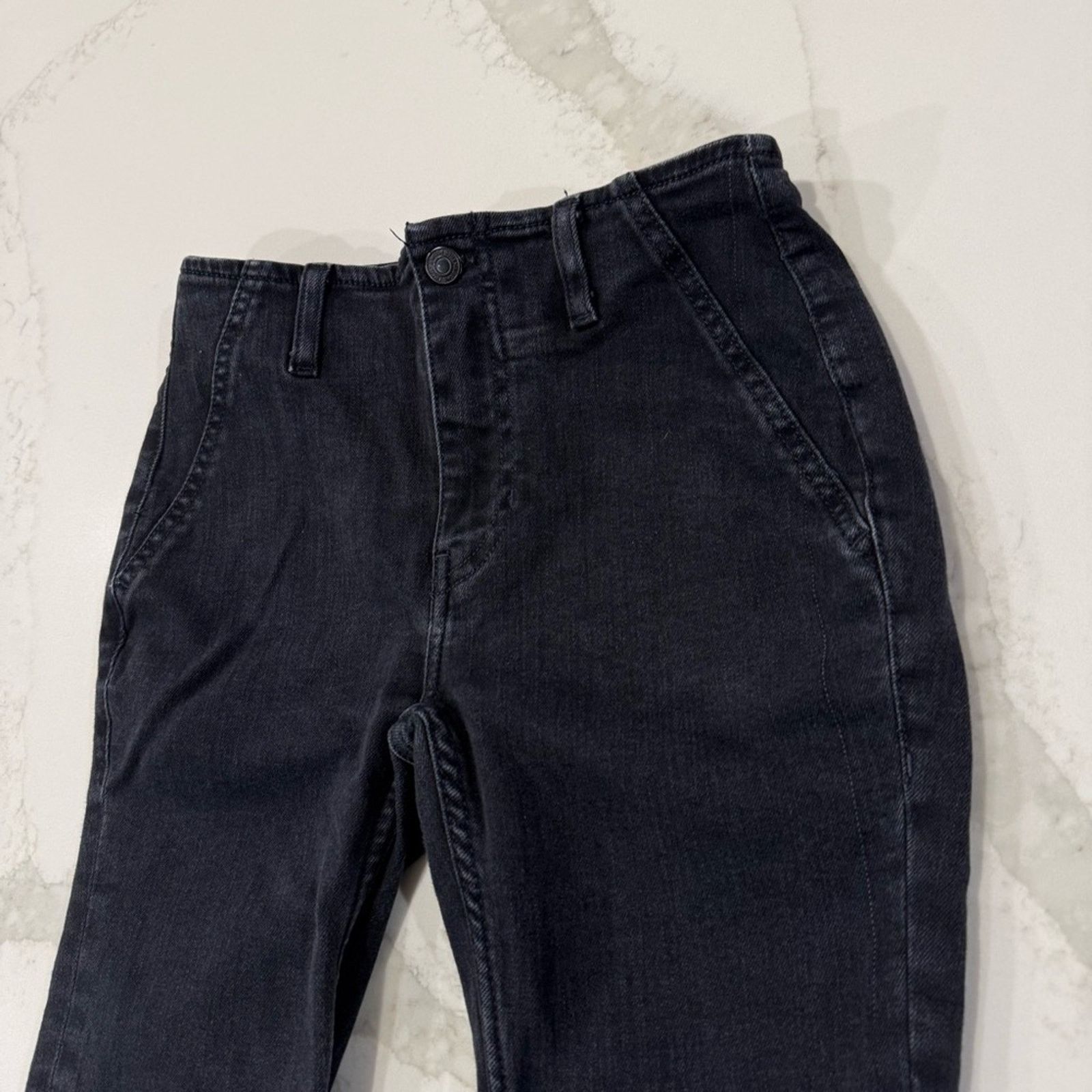 Free People Free People We The Free Slit Slim Flare Jeans Womens 26 Size 26" / US 2 / IT 38 - 8 Thumbnail