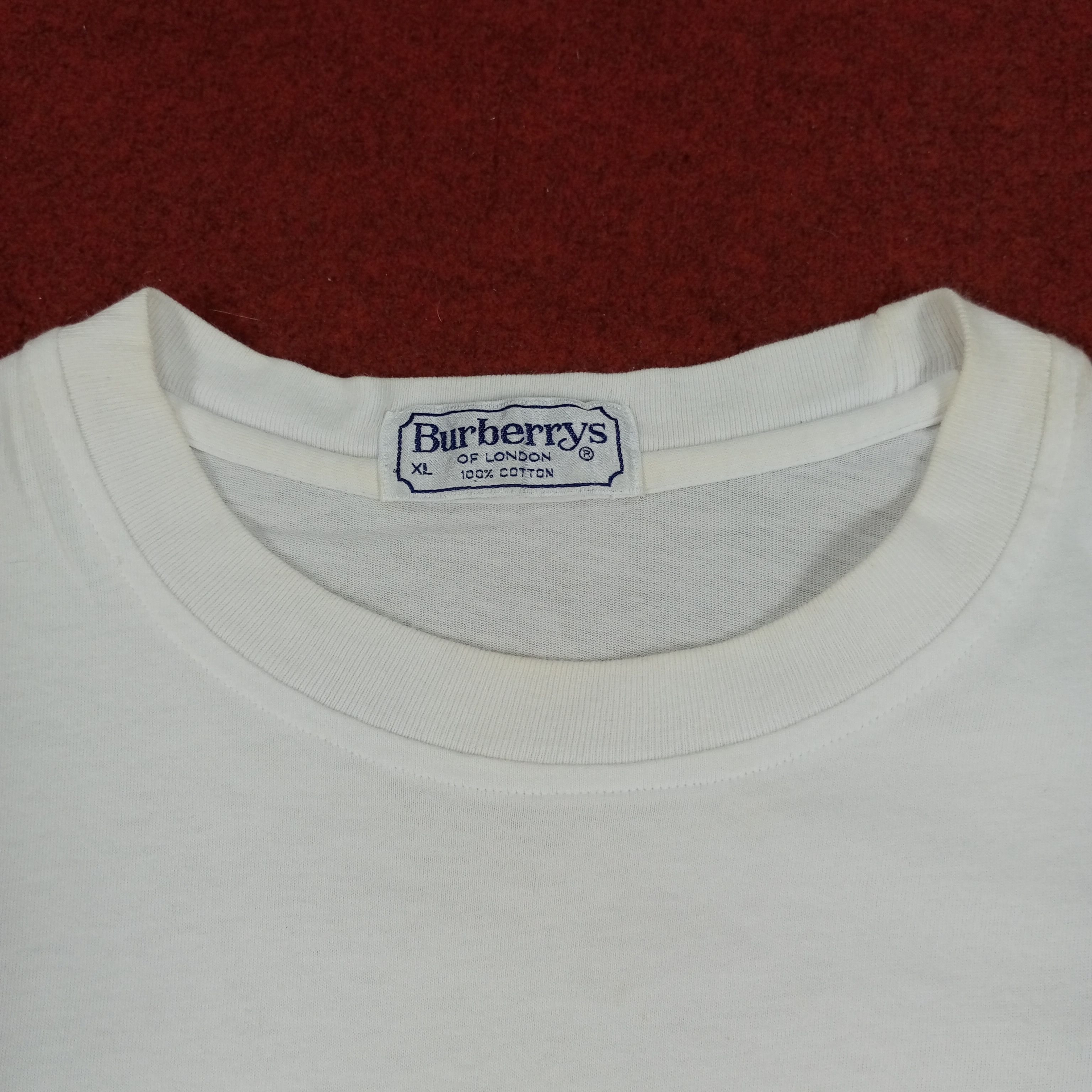 Burberry Burberrys Luxury Brand Fashion Style Tshirt Size US L / EU 52-54 / 3 - 5 Thumbnail