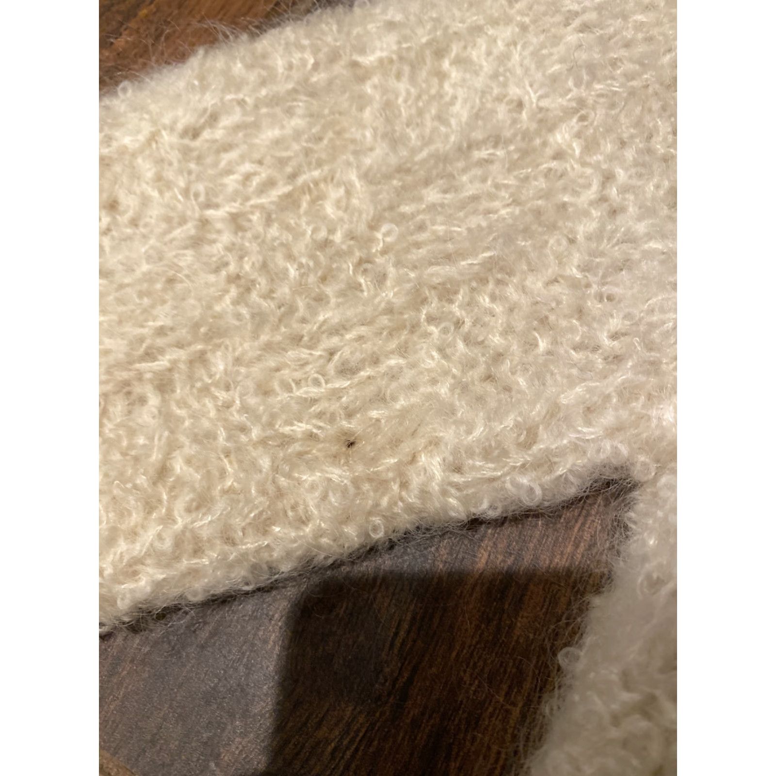 Vintage VINTAGE Avoca Handweavers Ivory Fuzzy Wool Cardigan Sweater Ireland Irish S-M Shirt Womens Size S / US 4 / IT 40 - 4 Thumbnail