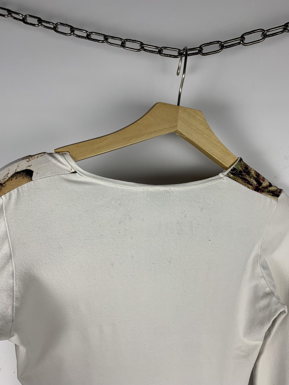 Just Cavalli Vintage Y2K Just Cavalli Floral Long Sleeve T-Shirt Y2K Tee Size S / US 4 / IT 40 - 14 Thumbnail