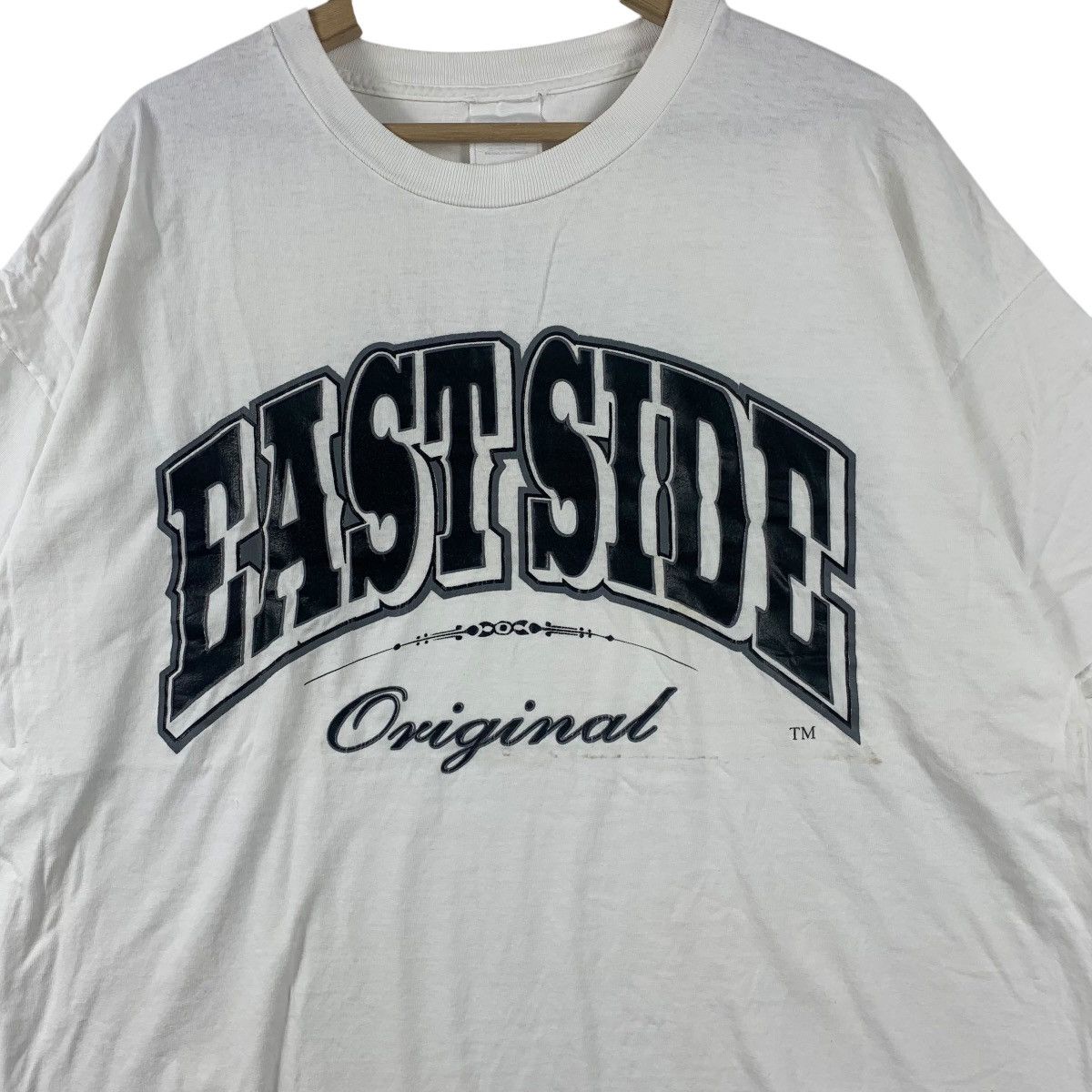 Vintage Vintage WEST SIDE BOW DOWN Hip Hop Rap Baggy Tee Shirt Size US XXL / EU 58 / 5 - 4 Thumbnail