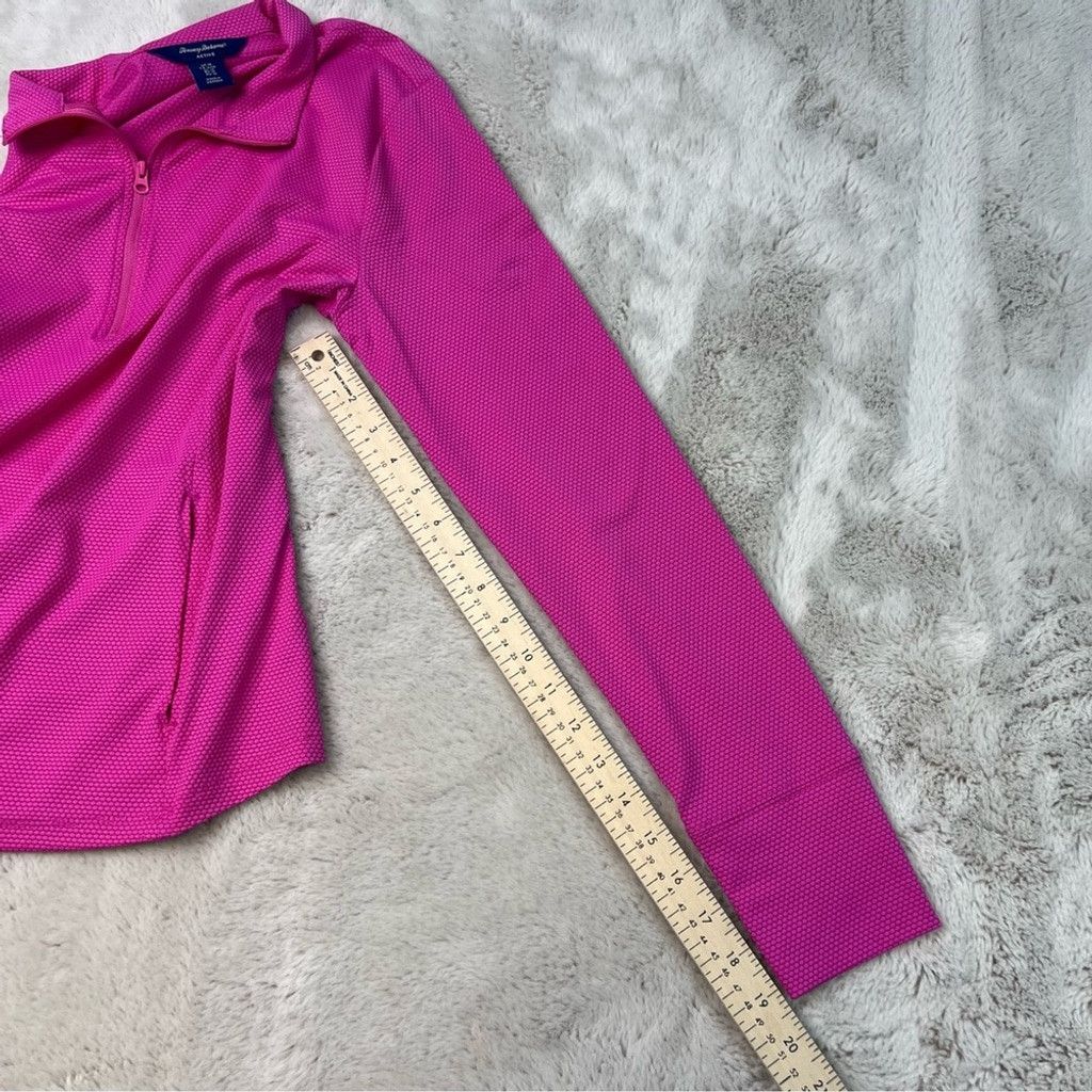 Tommy Bahama Tommy Bahama 1/2 Zip Golf Shirt Size Medium Textured Top Size M / US 6-8 / IT 42-44 - 10 Thumbnail