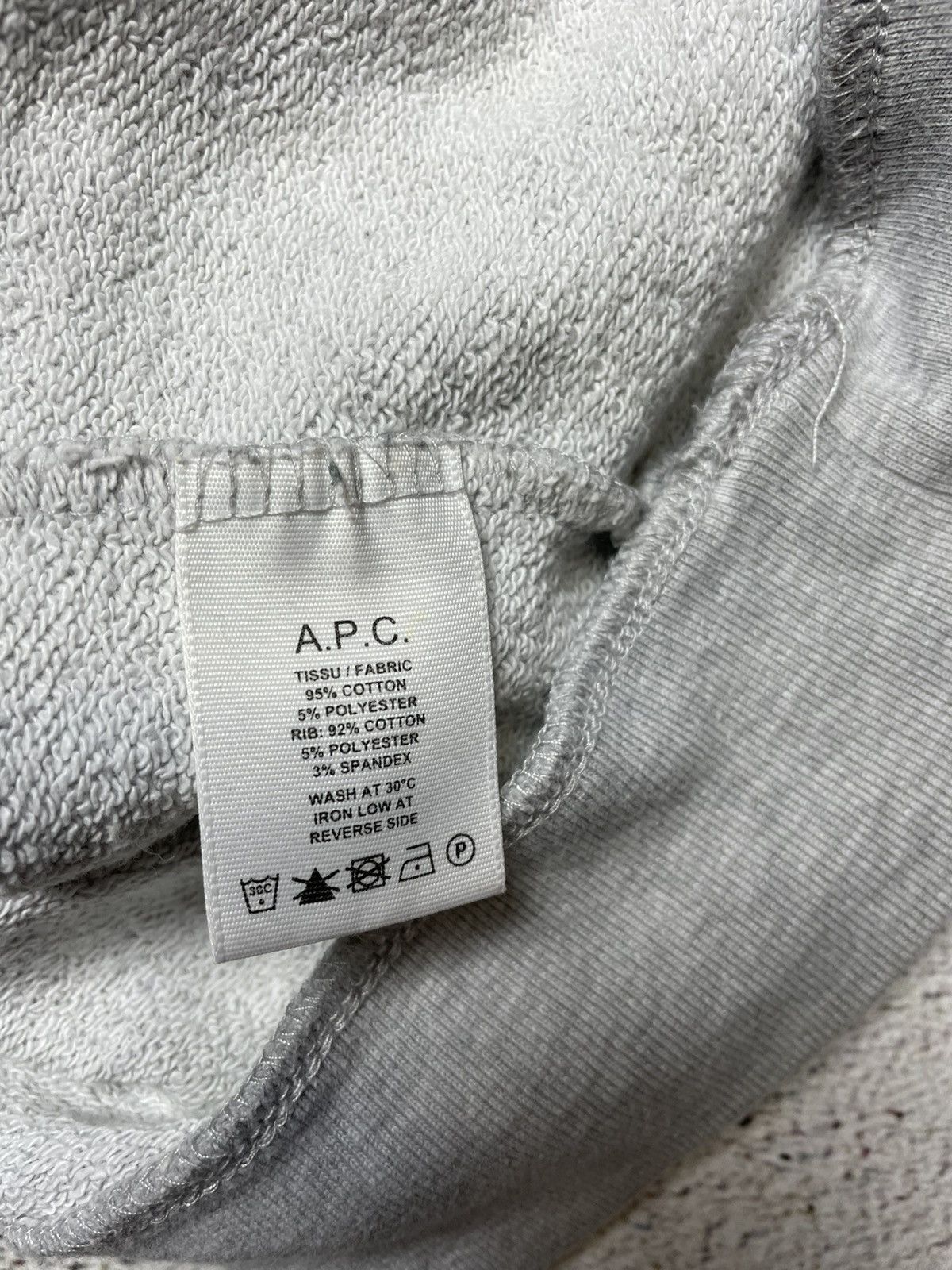 A.P.C. Boxy sweatshirt creneck A.P.C US centrallogo Size US XL / EU 56 / 4 - 4 Thumbnail