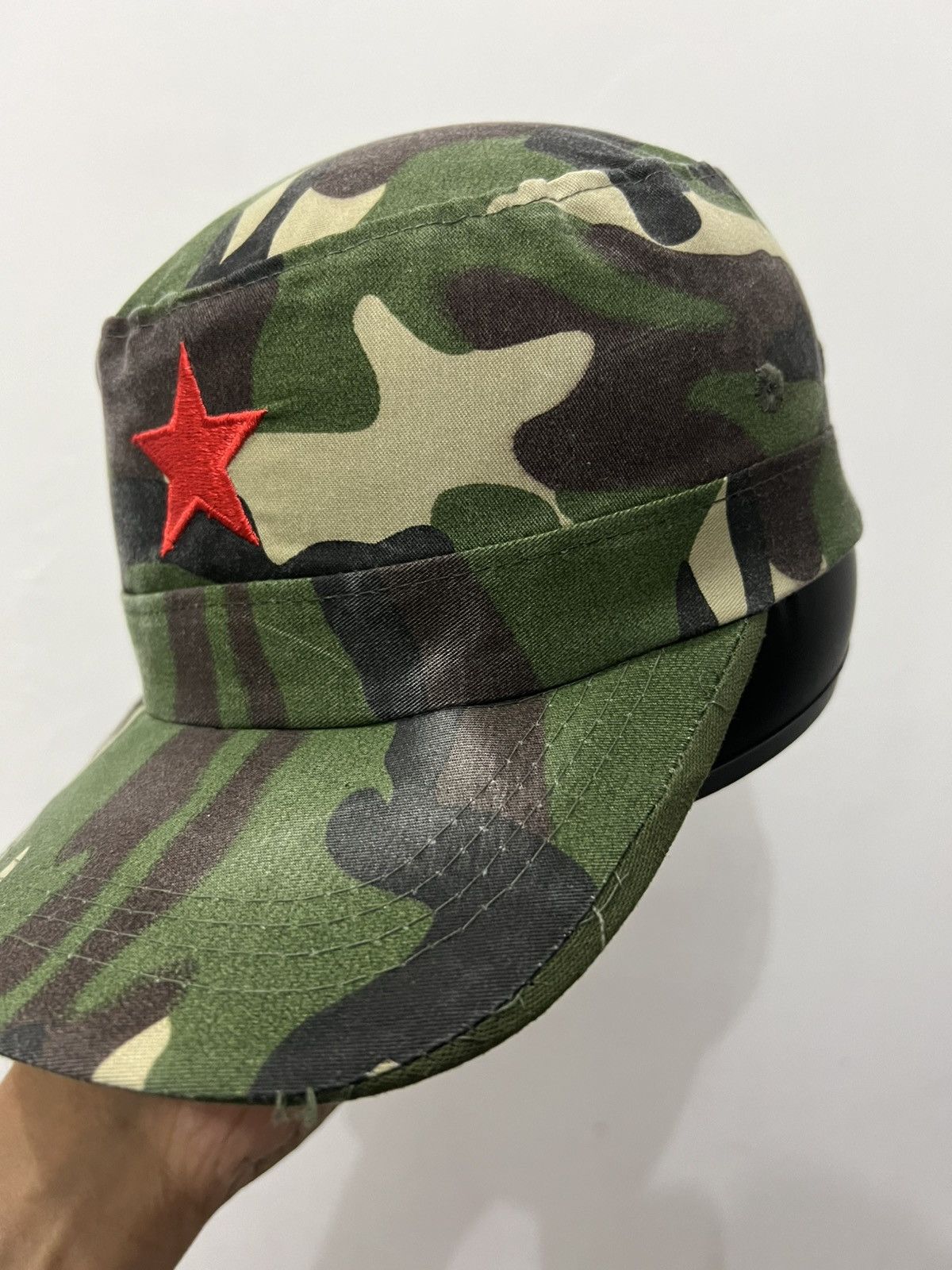 Vintage Vintage Military Camouflage Patrol Cap Size ONE SIZE - 7 Thumbnail