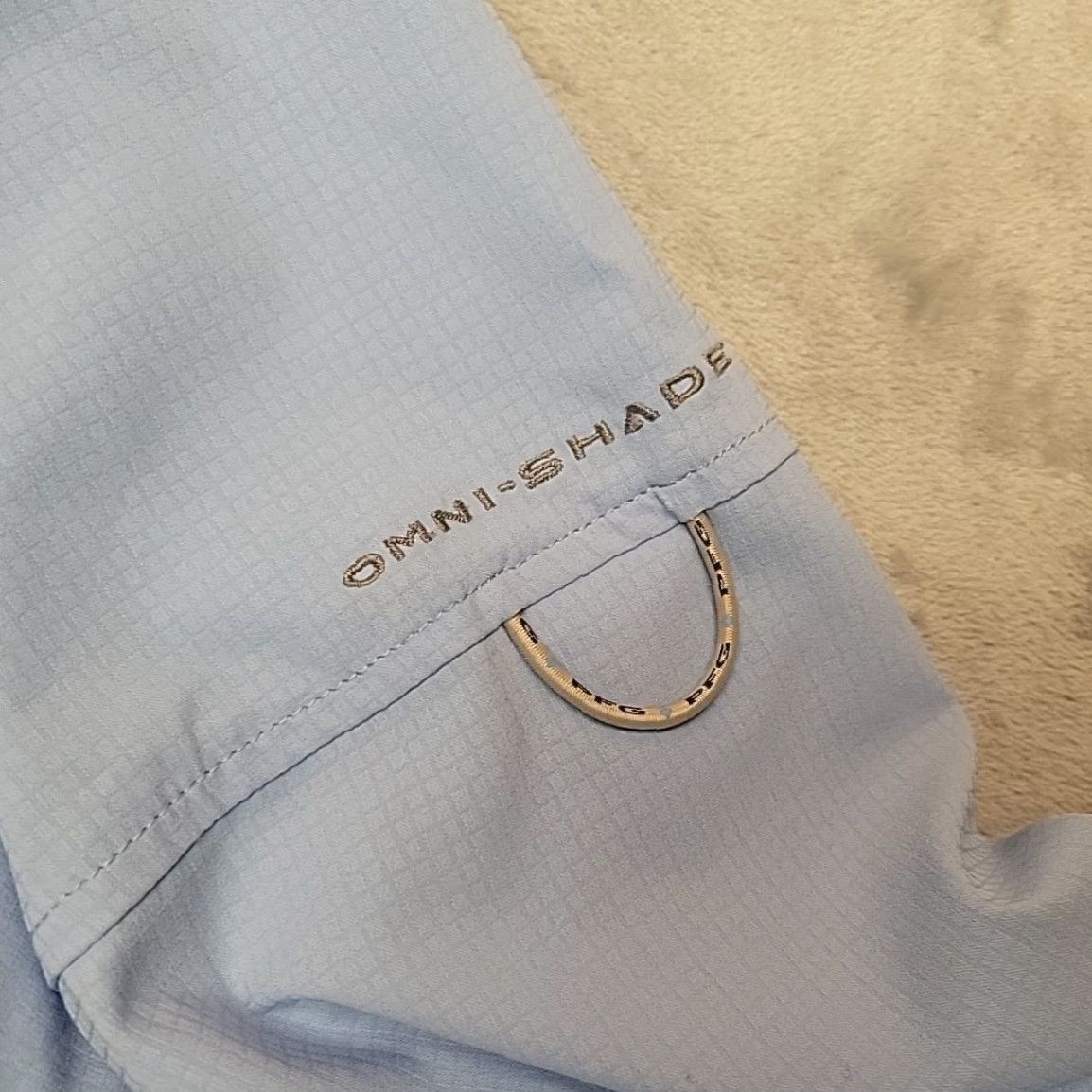 Vintage Columbia Shirt Mens 2XL Blue PFG Omni Shade Vented UPF Performance Fishing Gear Shirt Long Sleeve Button-Up Collared Size US XXL / EU 58 / 5 - 3 Thumbnail