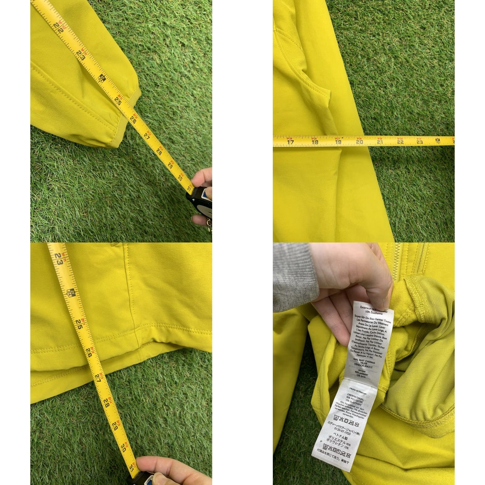 Eddie Bauer Eddie Bauer First Ascent Jacket Mens Small Full Zip Up Yellow Softshell Outdoor Size US S / EU 44-46 / 1 - 8 Thumbnail
