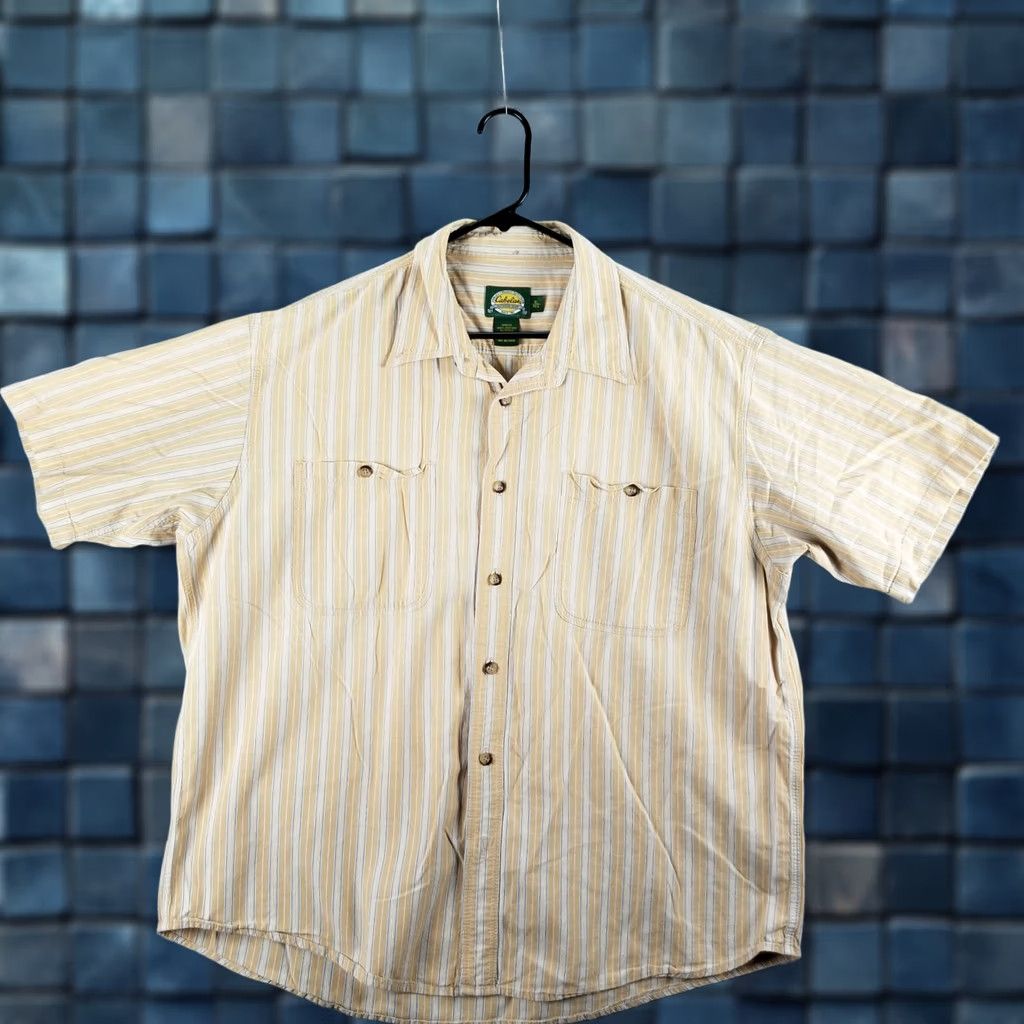 Vintage Cabela's Shirt Adult XL Button-Down Chambray Cotton Pocket Outdoor Men Size US XL / EU 56 / 4 - 1 Thumbnail