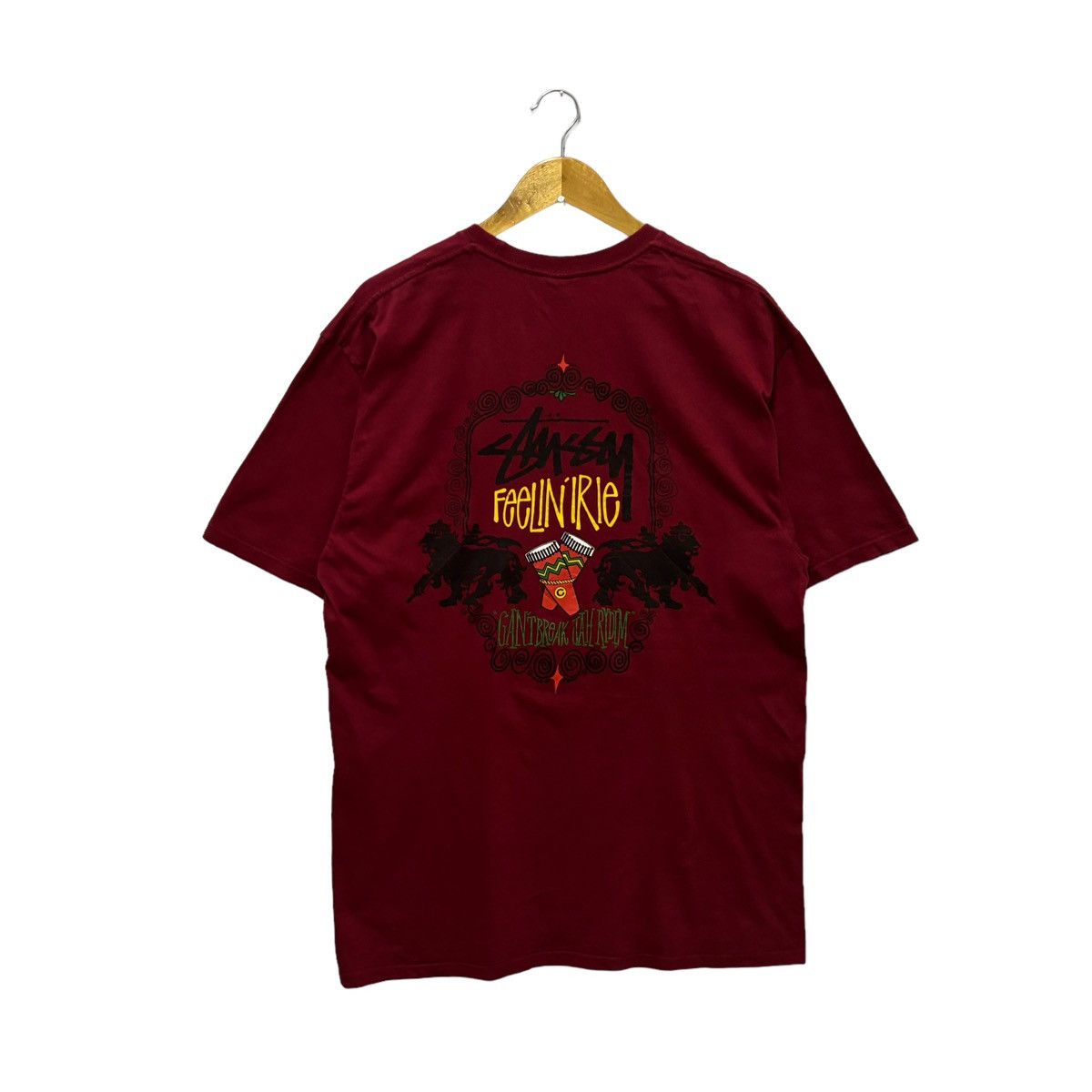 Stussy Stussy Feelin’rie Back Hit Graphic Tshirt Size US L / EU 52-54 / 3 - 1 Thumbnail