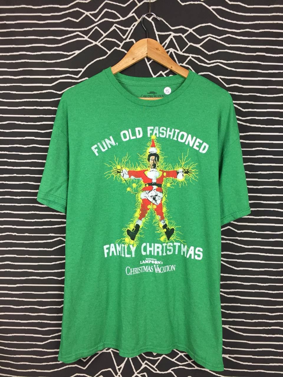Vintage National Lampoon's Christmas Vacation Warner Bros Movie Tee Size US XL / EU 56 / 4 - 2 Thumbnail