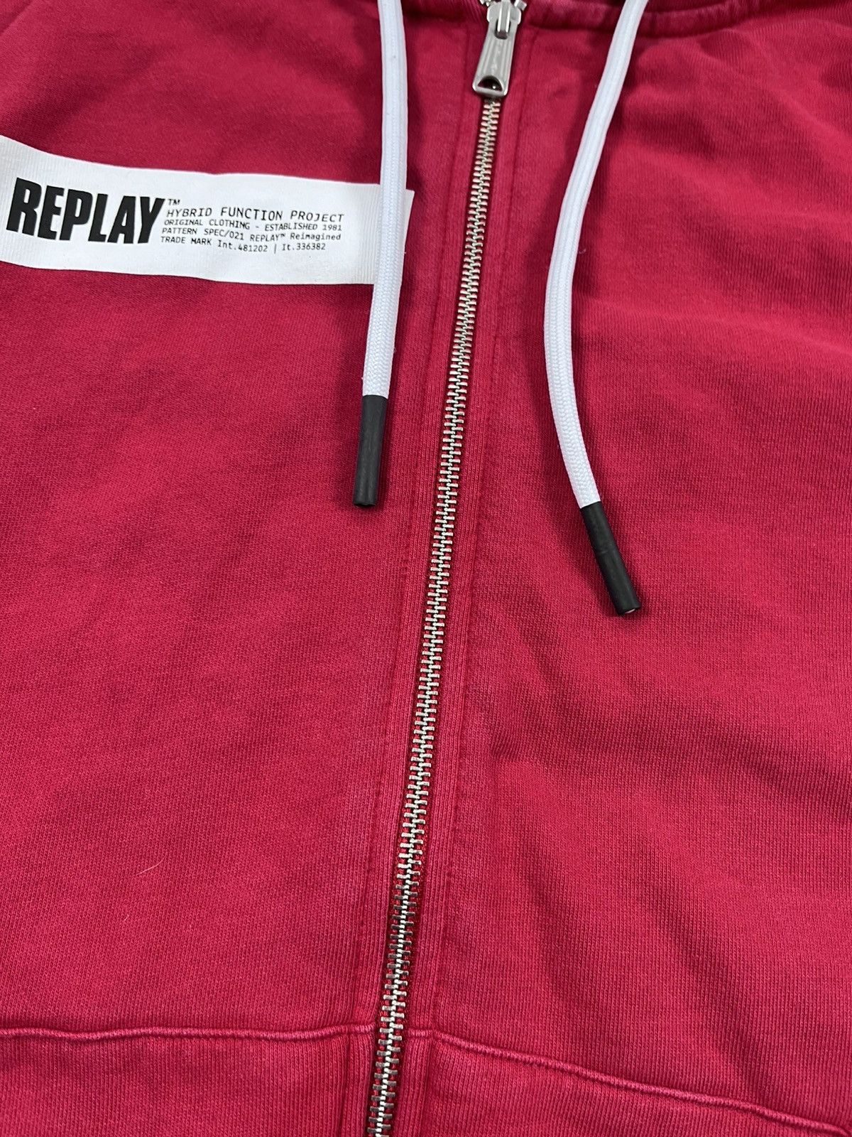 Replay Vintage Y2K Replay multi logo zip up hoodie size L Size US L / EU 52-54 / 3 - 5 Thumbnail
