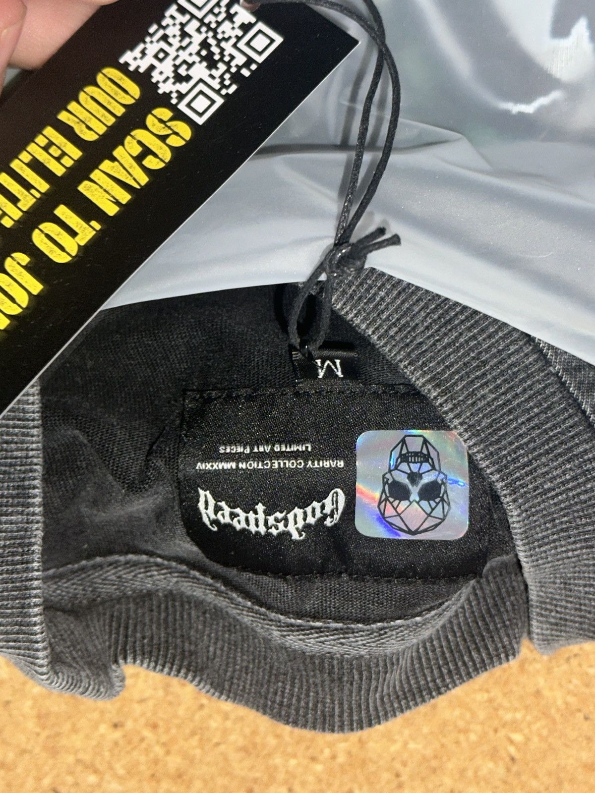 Godspeed Air strike Long sleeve T-shirt (black wash) Size US M / EU 48-50 / 2 - 5 Thumbnail