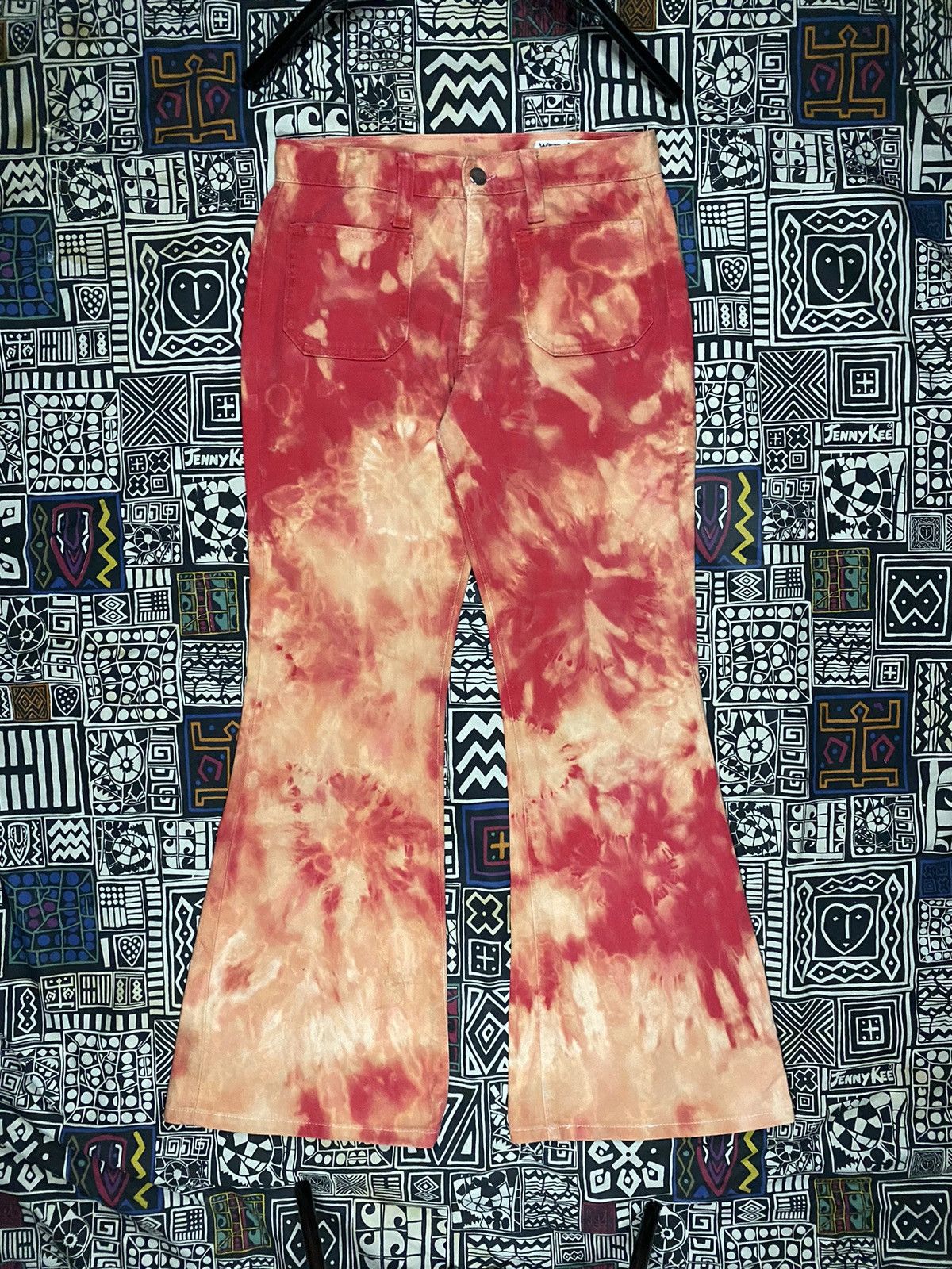 14th Addiction × Japanese Brand × Wrangler Wrangler 80s Flared Jeans Pants Size 29" - 1 Thumbnail