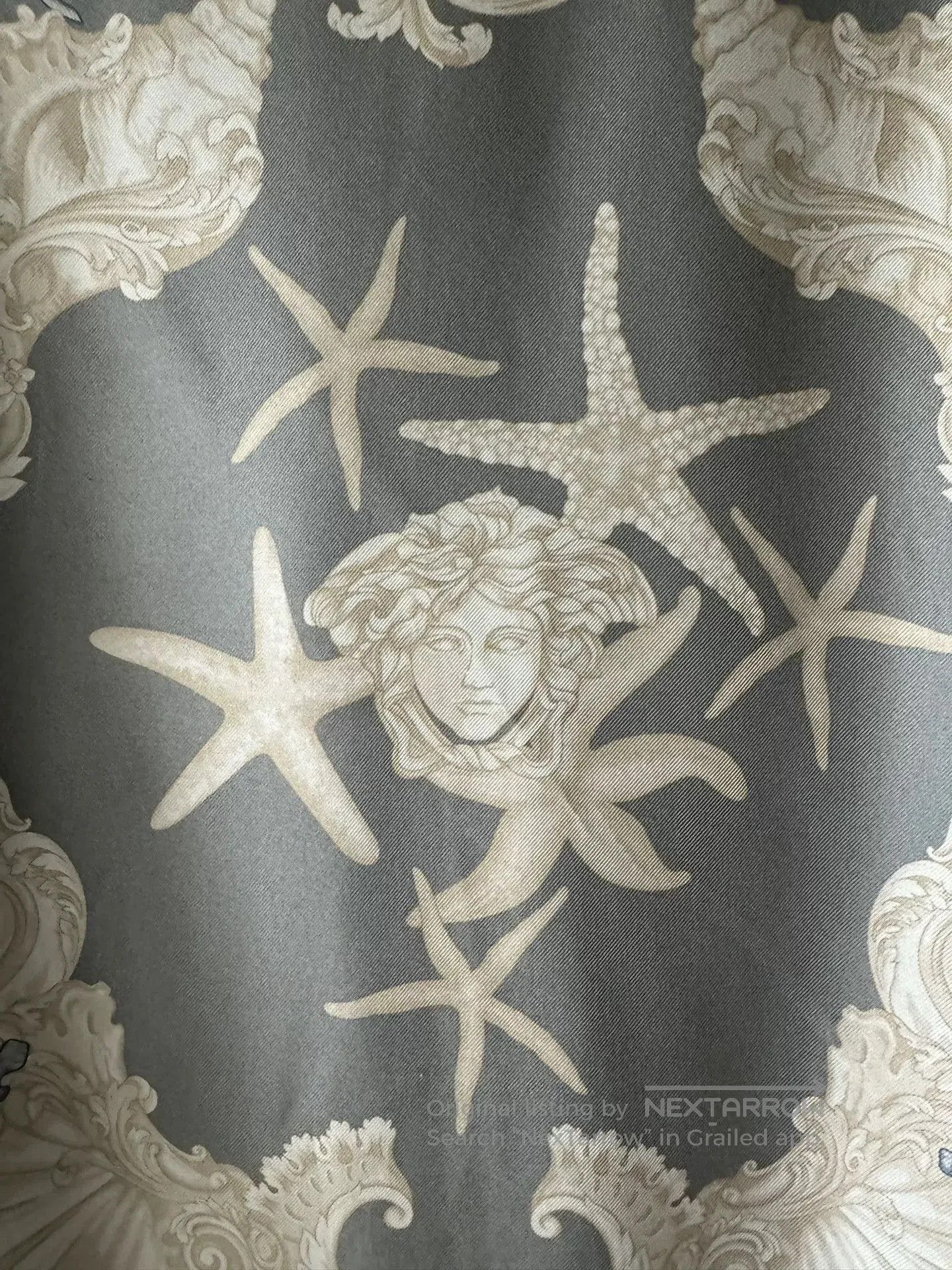 Versace Versace Starfish Shell Print Silk Shirt. Size XS / US 0-2 / IT 36-38 - 9 Thumbnail