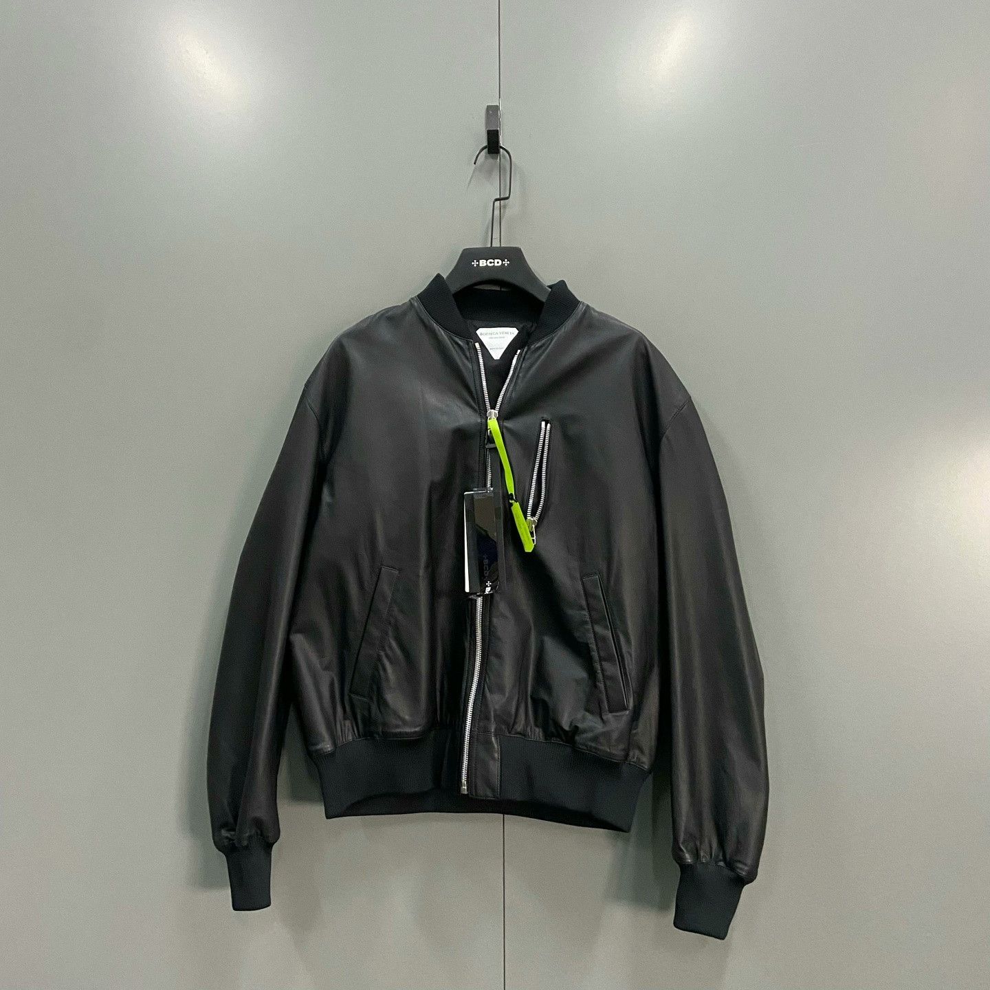 Bottega Veneta Bottega Veneta Black Leather Jacket Size US M / EU 48-50 / 2 - 1 Thumbnail