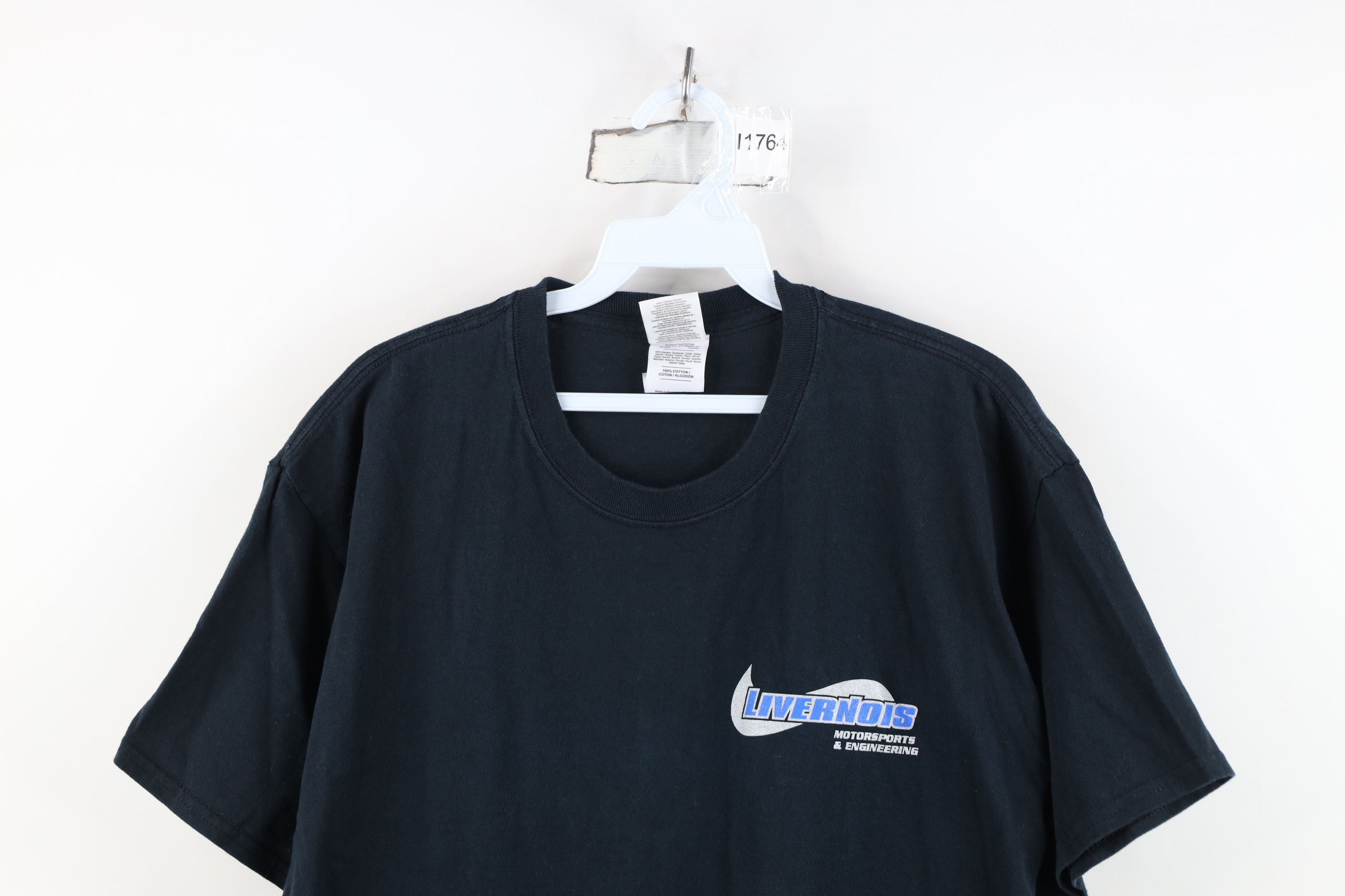 Vintage Vintage Y2K Livernois Motorsports Engineering Race T-Shirt Size US L / EU 52-54 / 3 - 2 Thumbnail