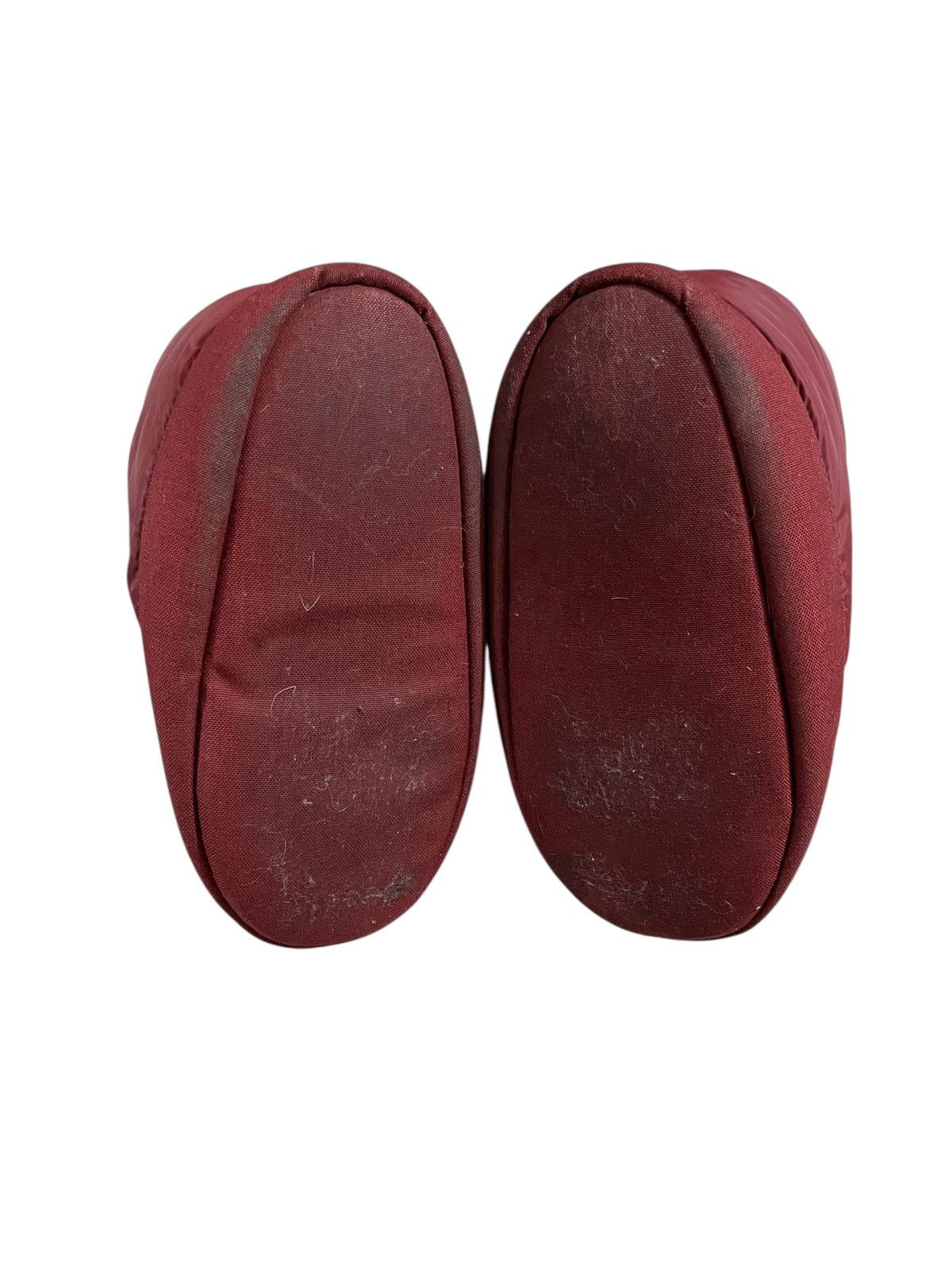 Vintage Vintage 70s Down Fill Booties Maroon Red Size US 10 / EU 43 - 5 Thumbnail