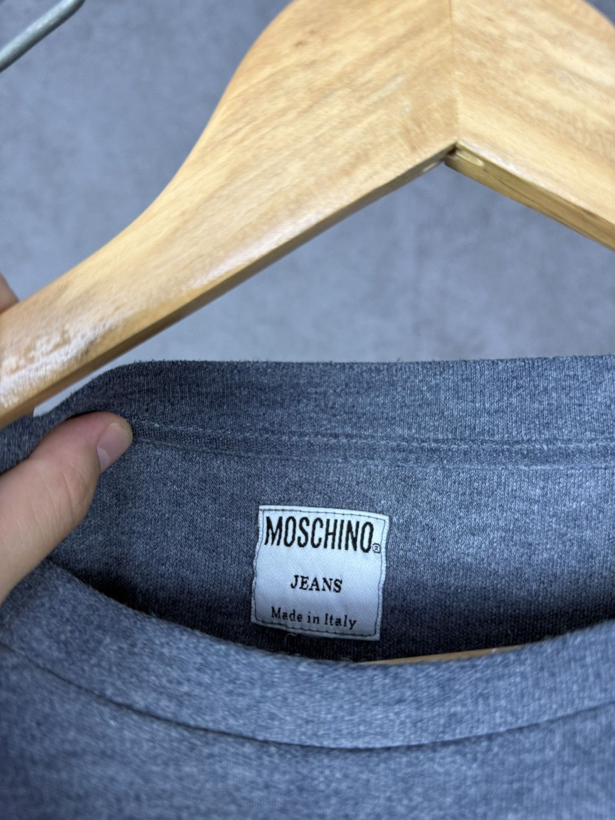 Moschino × Vintage Moschino Jeans vintage designer luxury longsleeve Size US S / EU 44-46 / 1 - 3 Thumbnail