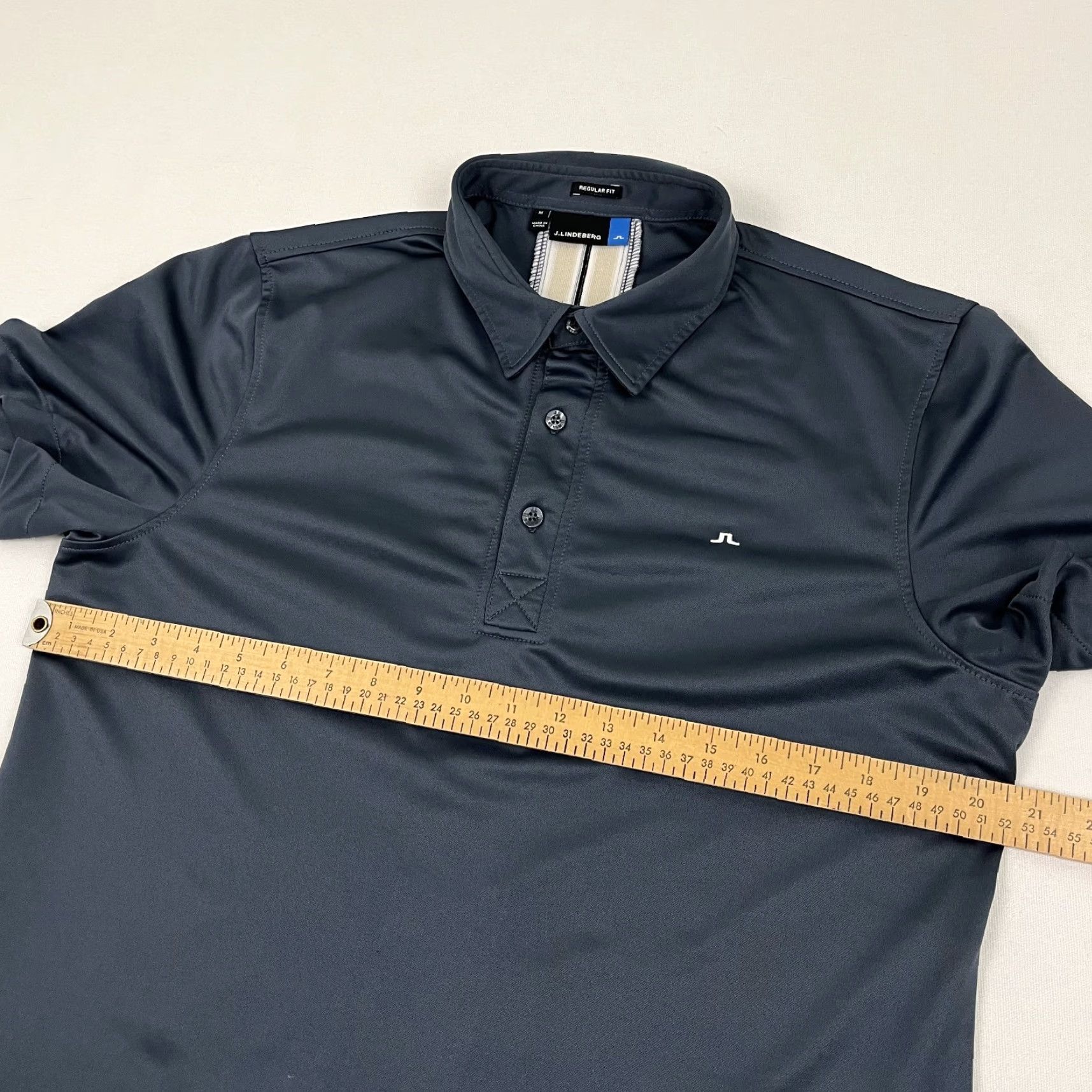 Peter Millar **J. Lindeberg Men's Medium Preppy Gray Golf Polo Shirt** User: **J. Lindeberg Men's Medium Preppy Gray Golf Polo Shirt** Size US L / EU 52-54 / 3 - 6 Thumbnail