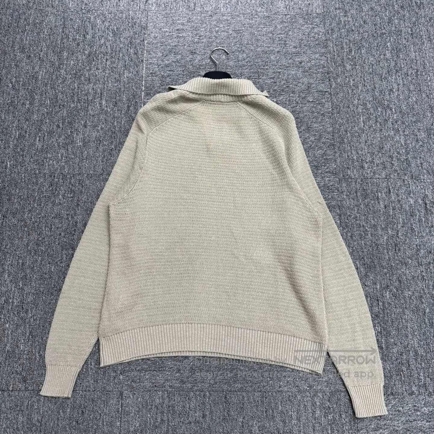 Loro Piana Beige Long Sleeve Knit Sweater. Size US L / EU 52-54 / 3 - 5 Thumbnail