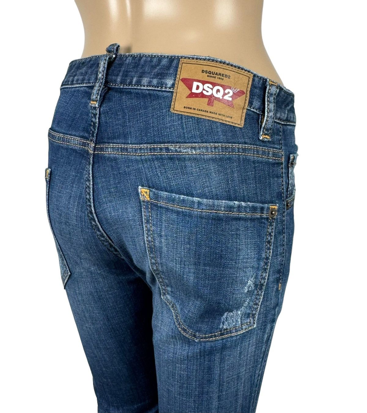 Dsquared2 Dsquared2 Slim Jeans Made In Italy size 14 years Size 26" / US 2 / IT 38 - 3 Thumbnail