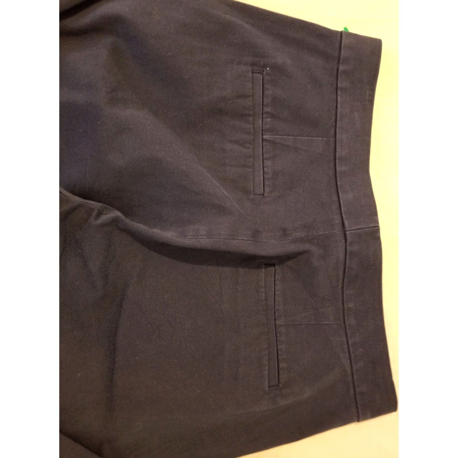 Banana Republic Womens Banana Republic Pants Chino Stretch Black 6 Dress Slacks Trousers Shirt? Size 28" / US 6 / IT 42 - 2 Thumbnail