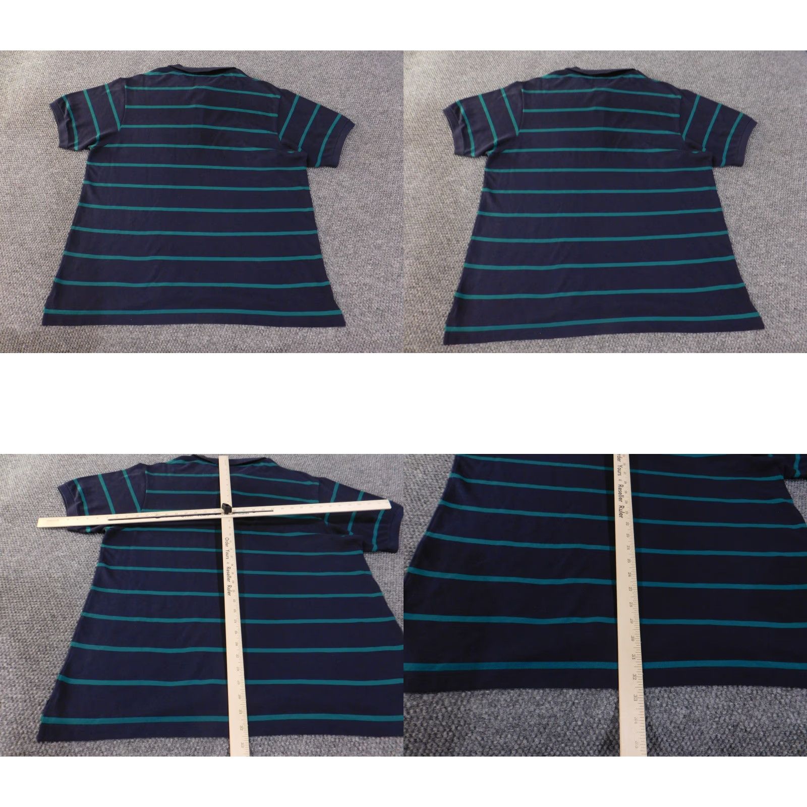 Lacoste Lacoste Polo Shirt Mens XL Striped Classic Croc Preppy Golf Tennis Casual Size US XL / EU 56 / 4 - 9 Thumbnail