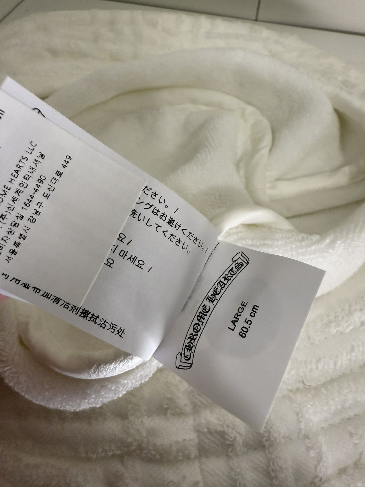 Chrome Hearts Chrome Hearts White Cross Patch Bucket Hat Size ONE SIZE - 8 Thumbnail
