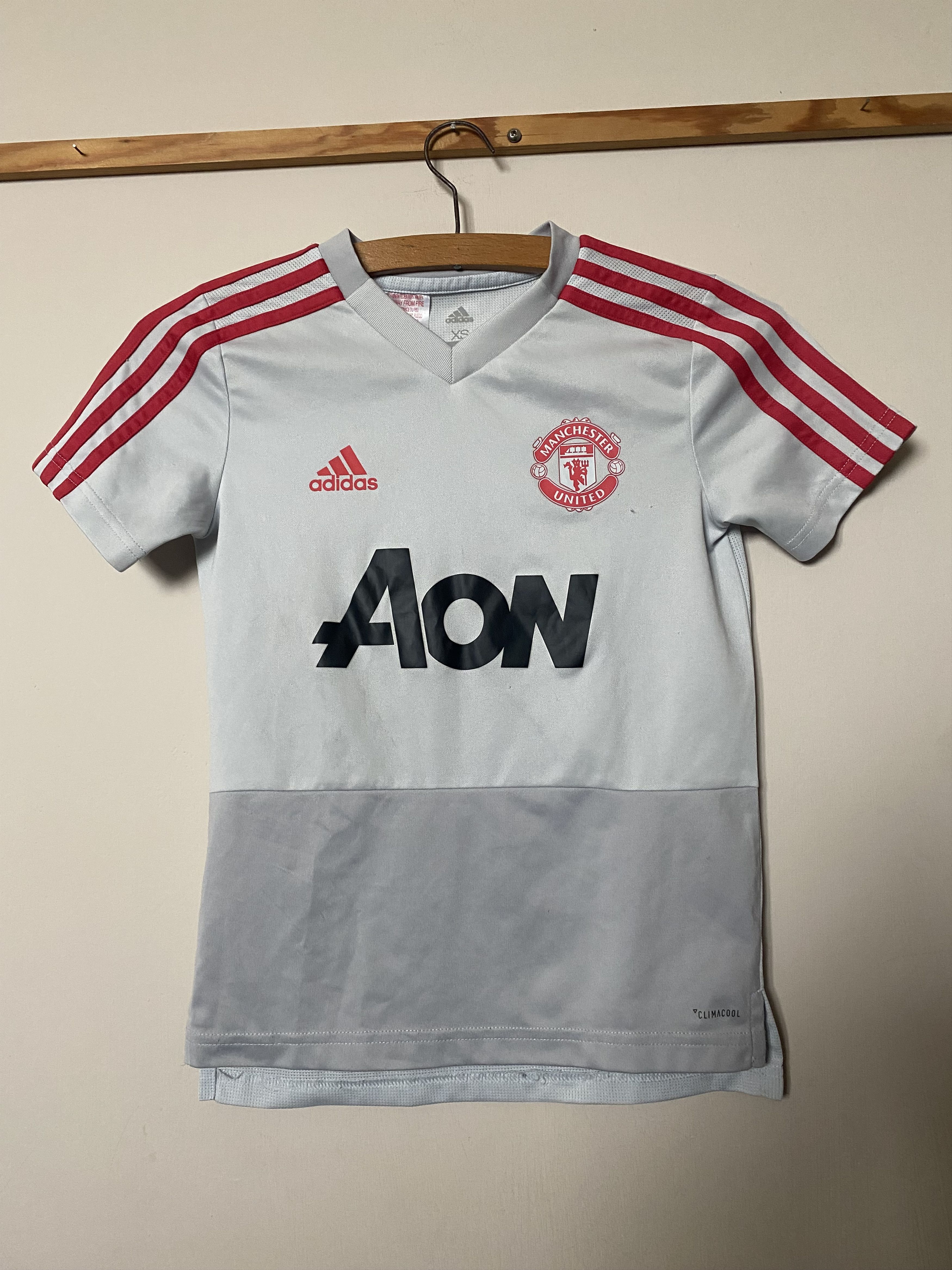 Adidas MANCHESTER UNITED 2018 - 2019 - Adidas - kids - XS - UNIQUE Size US XXS / EU 40 - 1 Thumbnail