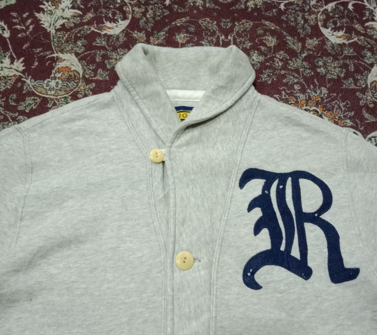 Ralph Lauren × Rugby Ralph Lauren × Vintage Vintage Ralph Lauren Rugby Shawl Collar Cardigan Size US S / EU 44-46 / 1 - 7 Thumbnail