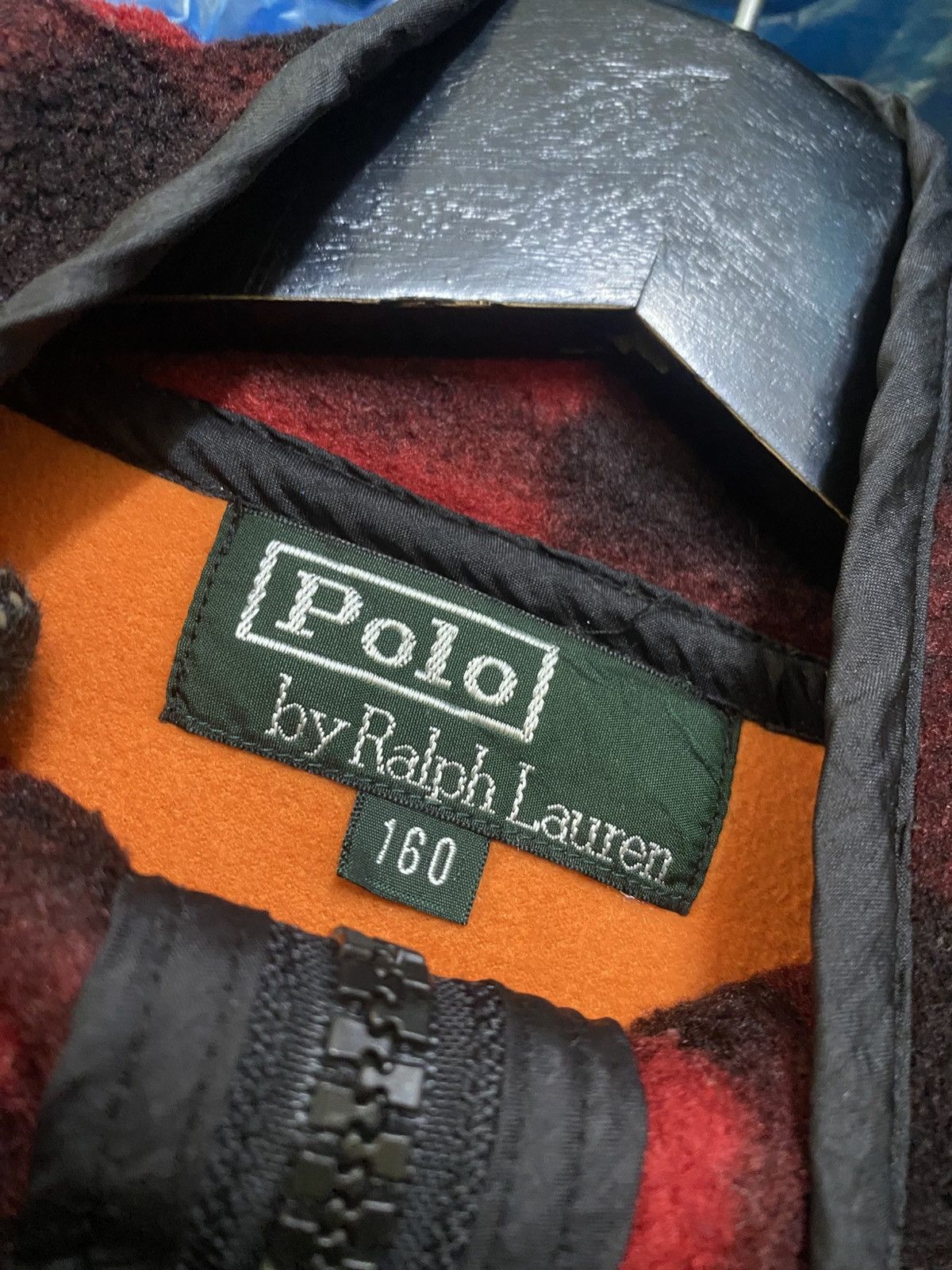 Polo Ralph Lauren VINTAGE Y2K POLO RALPH LAUREN CHECKER 1/4 ZIPPER FLEECE Size US S / EU 44-46 / 1 - 7 Thumbnail