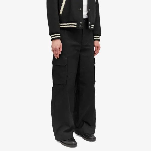 Valentino o1y0525 Cargo Pant in Black Size US 38 / EU 54 - 3 Thumbnail
