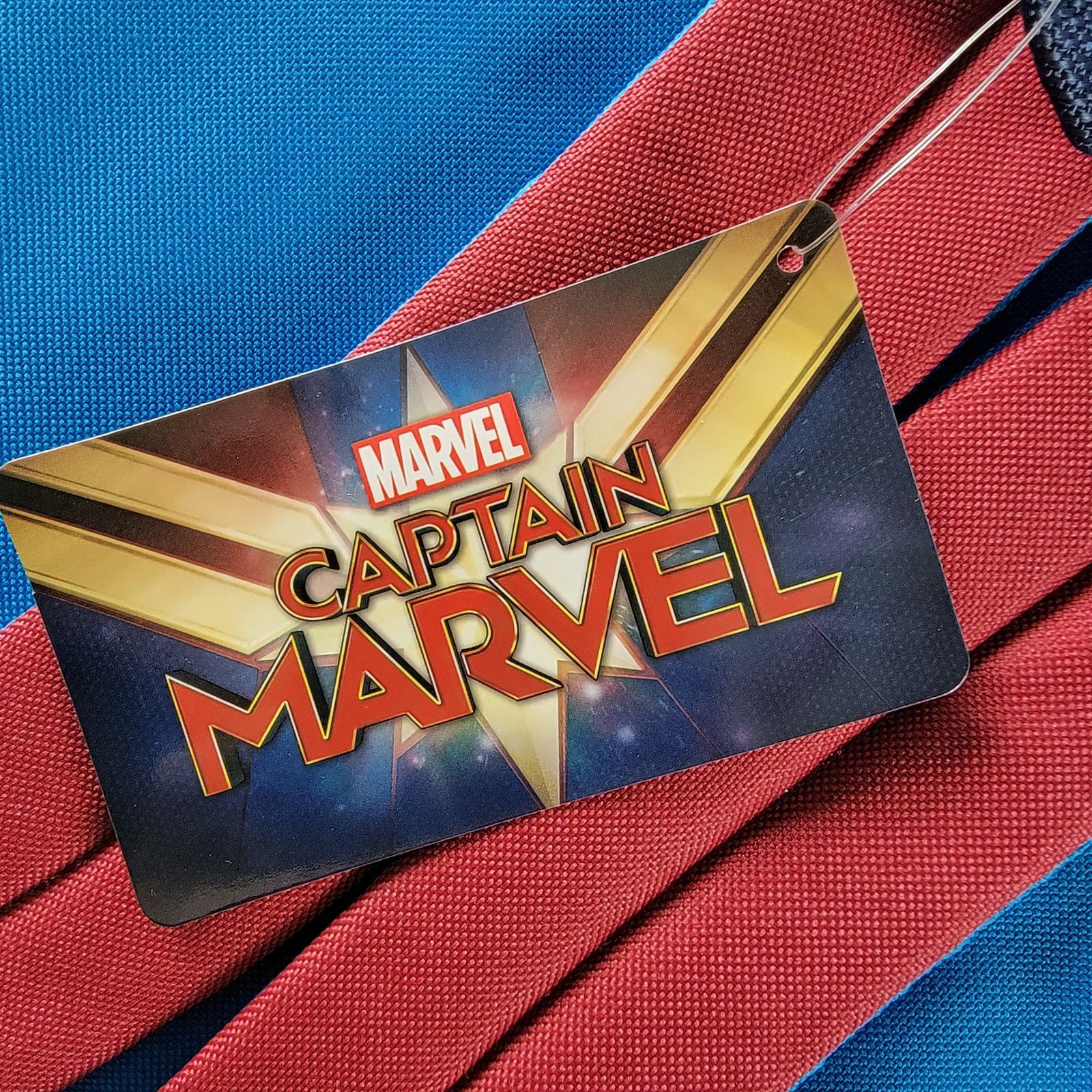 Marvel Comics Captain Marvel Movie Glitter Backpack Size ONE SIZE - 4 Thumbnail