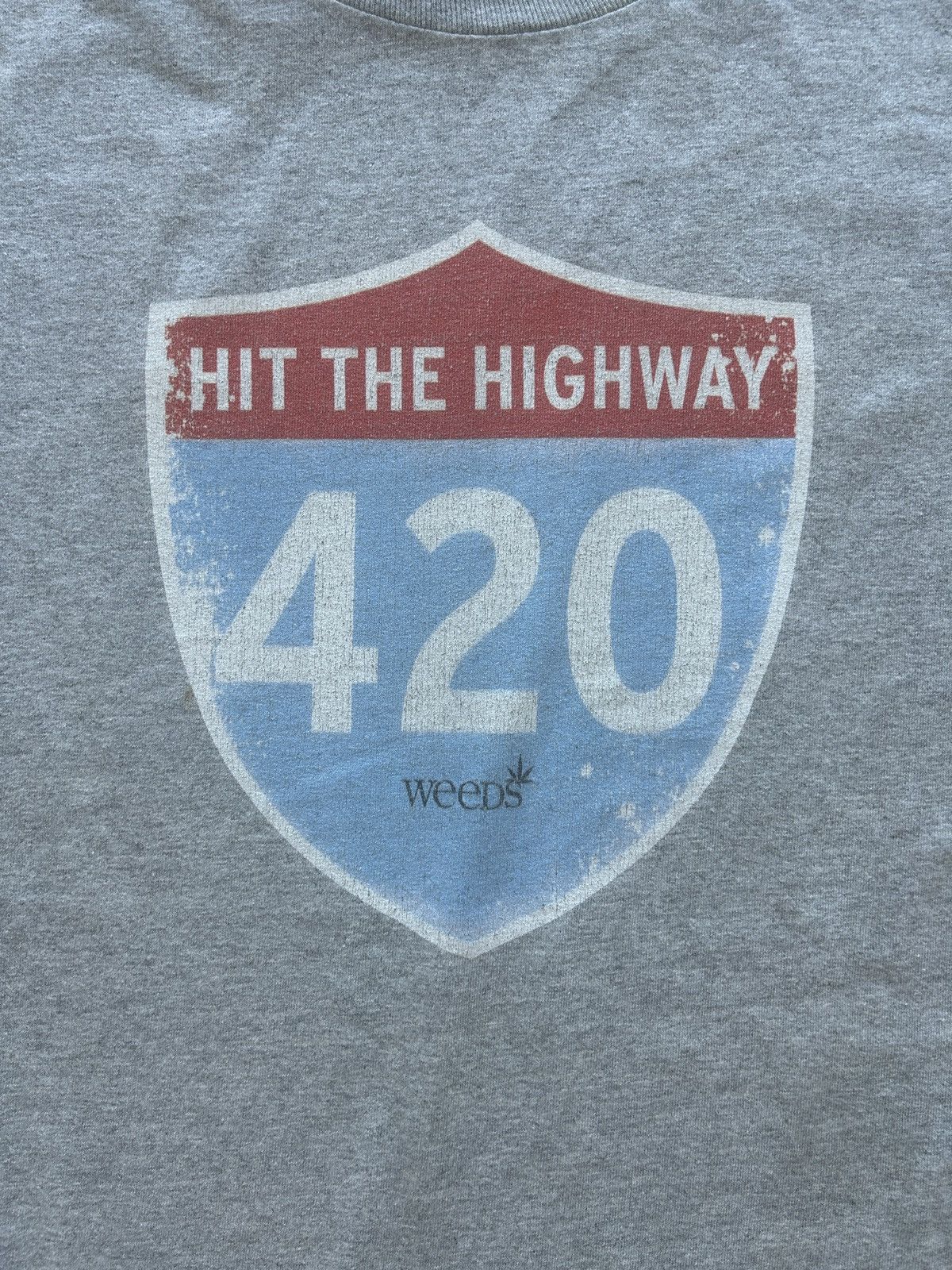 Vintage Vintage Y2K Weeds Promo Tee Highway 420 Size US XL / EU 56 / 4 - 2 Thumbnail
