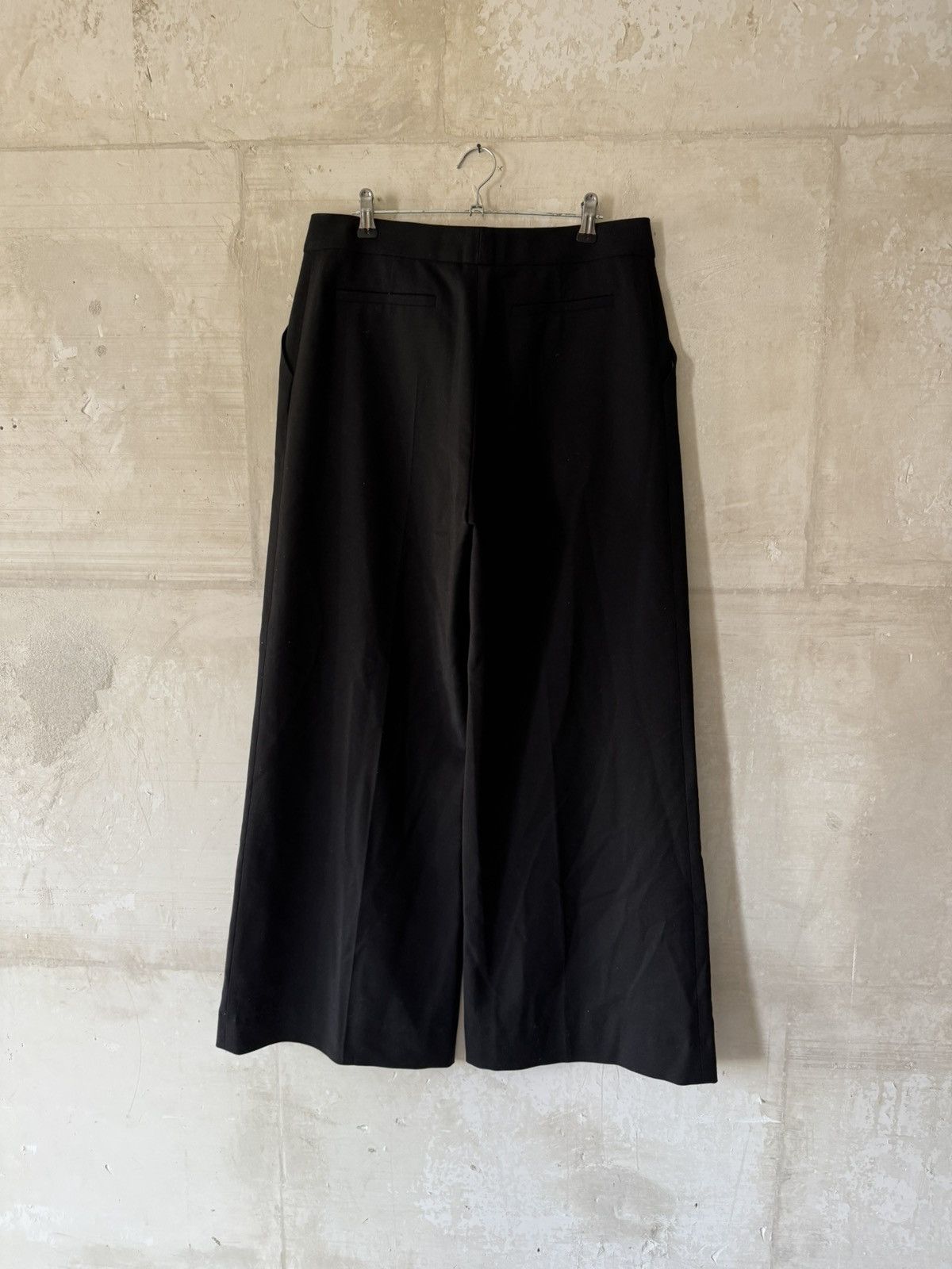 Christian Lacroix Christian Lacroix Black Wool-Blend Trousers Size 30" / US 8 / IT 44 - 7 Thumbnail