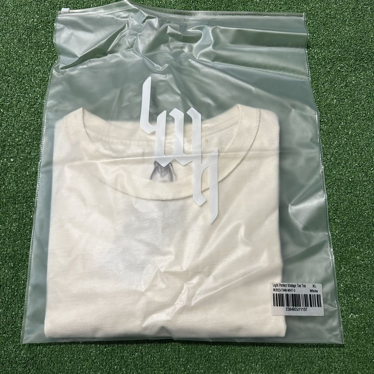 MNML Locust and wild honey light perfect vintage tee white Size US XL / EU 56 / 4 - 6 Thumbnail