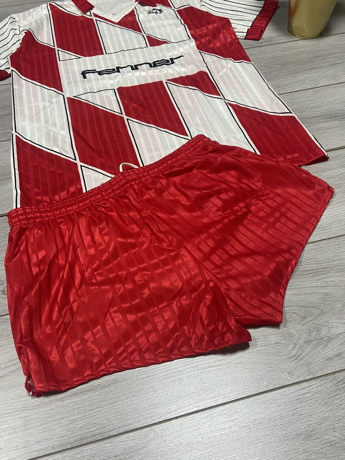 PONY Pony Switzerland Fenner jersey suit striped vintage shorts Size US XL / EU 56 / 4 - 6 Thumbnail