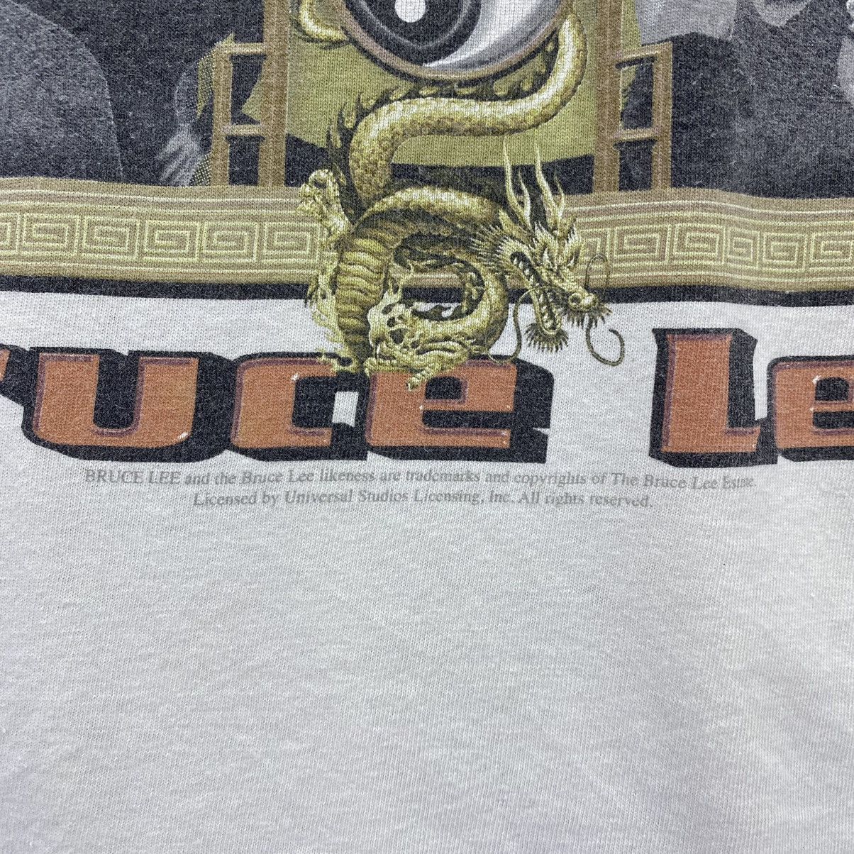 Vintage Vintage 90’s Bruce Lee Dragon Shaolin Rare Shirt Size US L / EU 52-54 / 3 - 3 Thumbnail