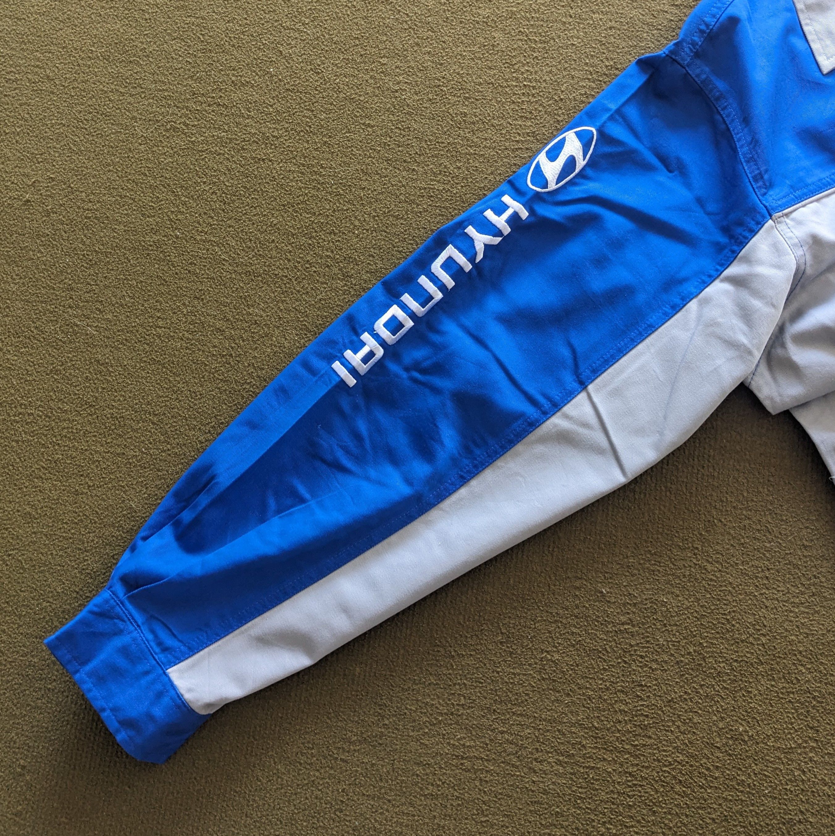 Vintage HYUNDAI Motorsports Racing Workers Jacket