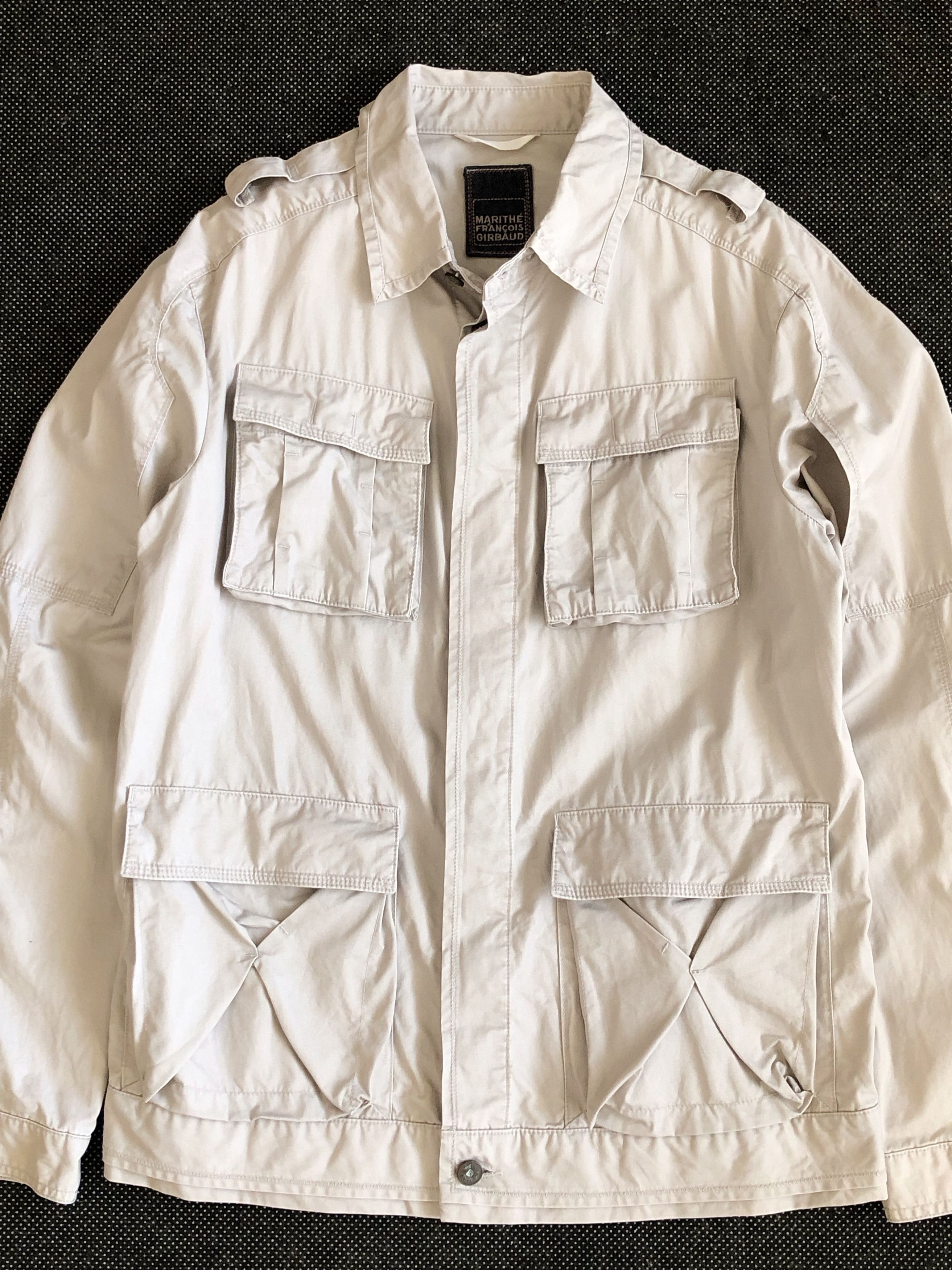 Marithe + Francois Girbaud RARE🔥MFG UTILITY MILITARY FIELD TACTICAL 5 POCKETS JACKET Size US M / EU 48-50 / 2 - 3 Thumbnail