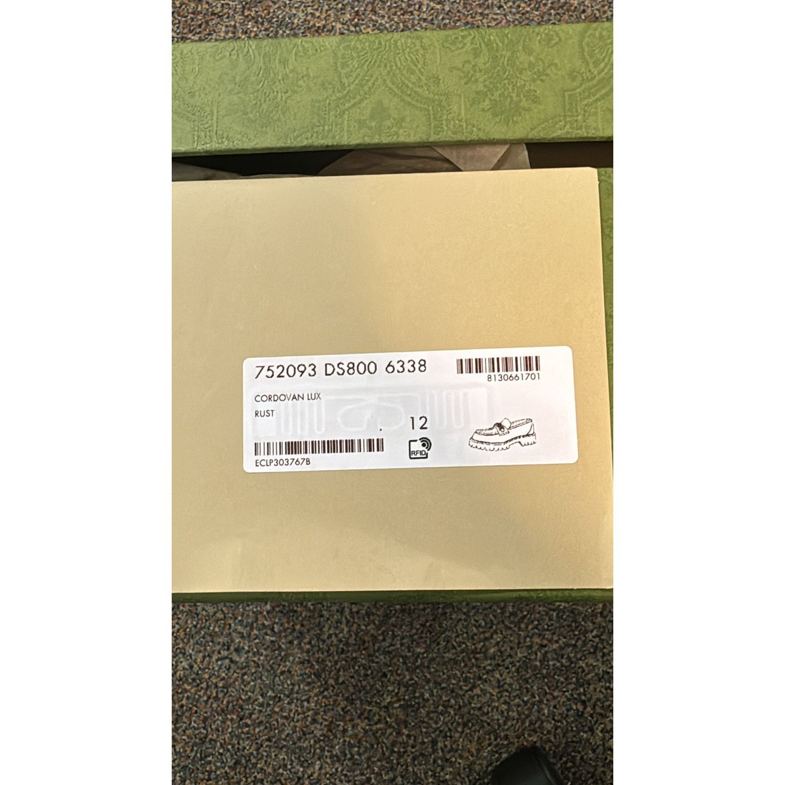 Gucci o1rshd1 Cordovan Lux Loafers in Rust Size US 12.5 / EU 45-46 - 23 Thumbnail