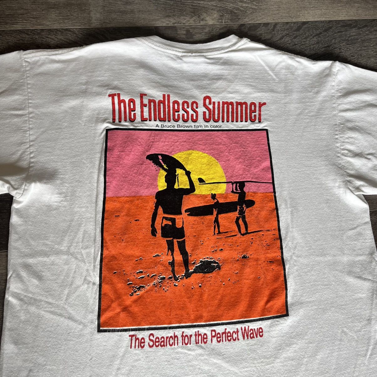Vintage Vintage The Endless Summer Surf Shop Movie Graphic T Shirt Size US M / EU 48-50 / 2 - 3 Thumbnail