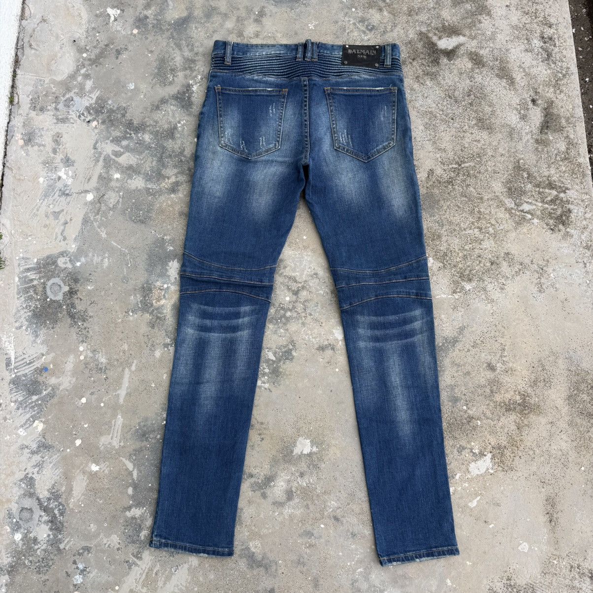 Japanese Brand W31 Vintage Balmain denim jean pants Size US 31 - 8 Thumbnail