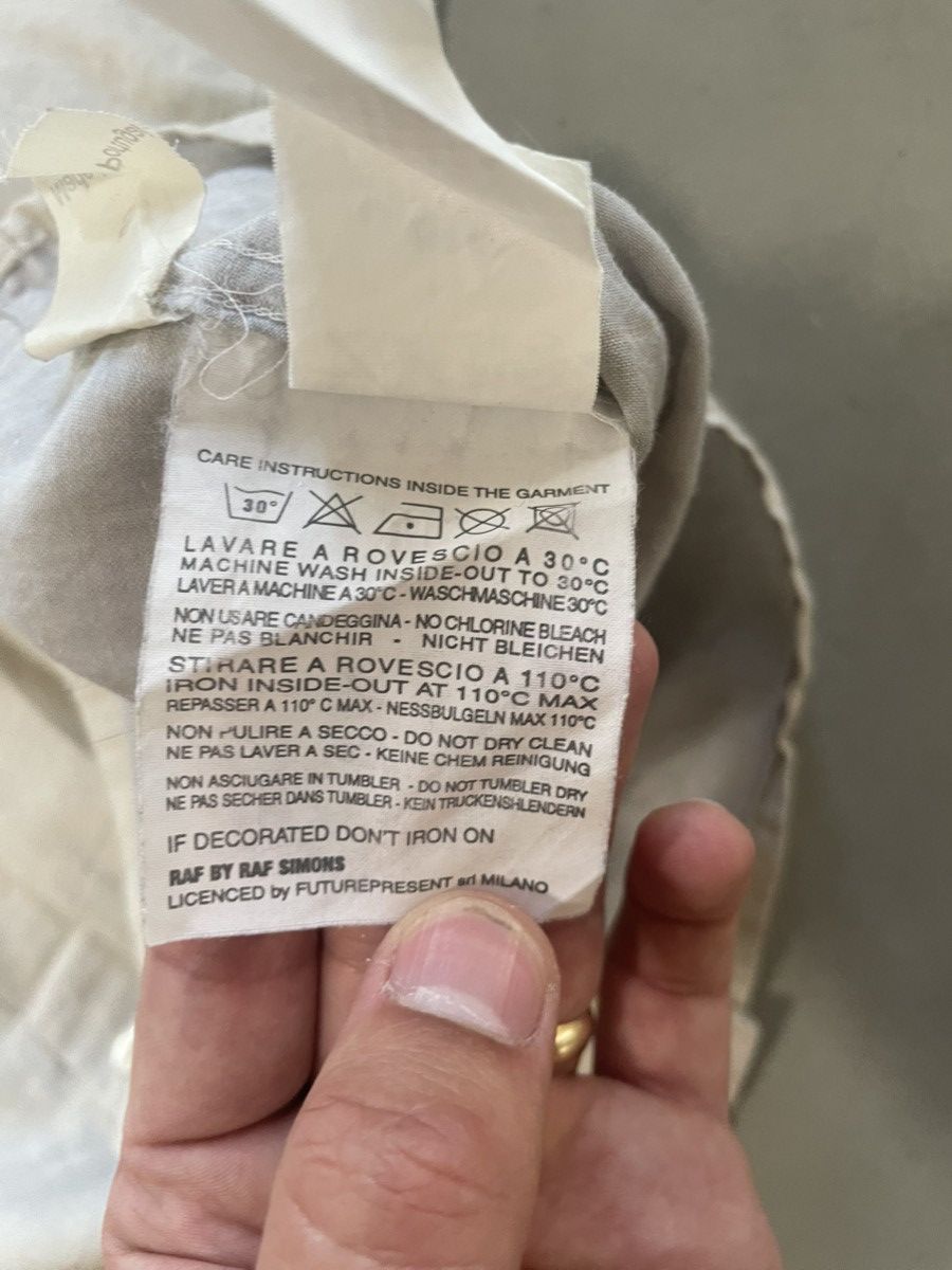 Raf by Raf Simons RAF by RAF Simons Vintage Button Down Short Sleeve Shirt Size US S / EU 44-46 / 1 - 9 Thumbnail
